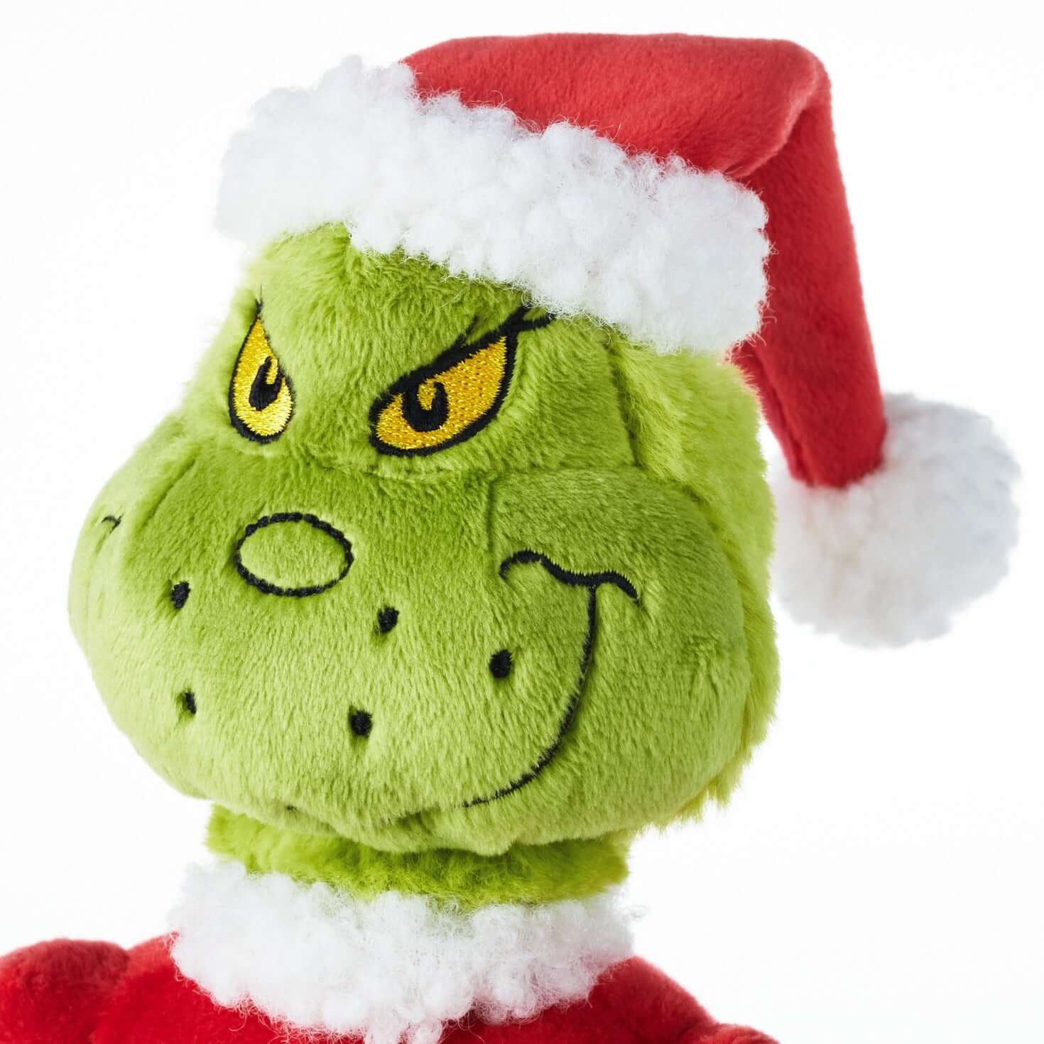 Dr. Seuss's How the Grinch Stole Christmas!™ Grinch on Sled Musical Plush With Motion - Image 4