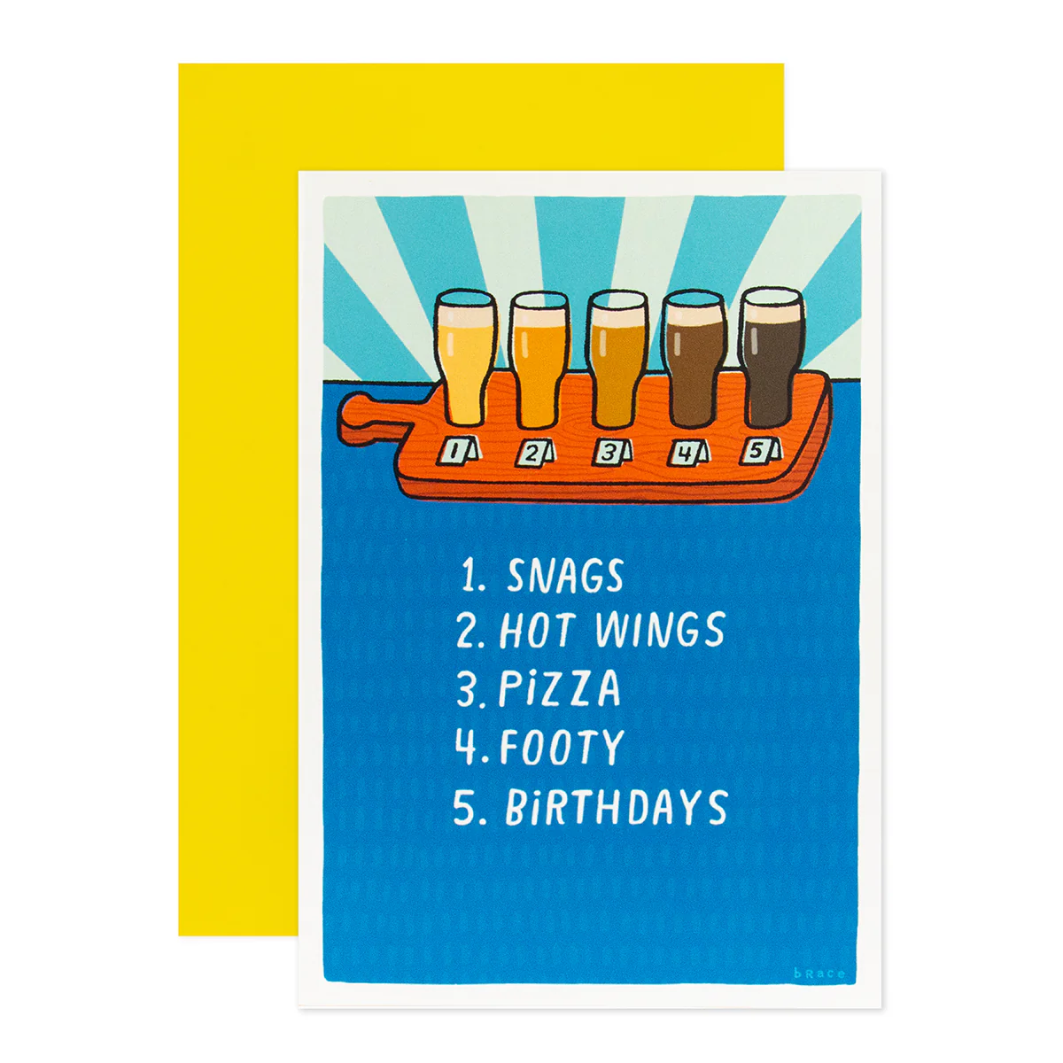 Hallmark Shoebox Birthday Card - Beer Goes With Everything - Image 3