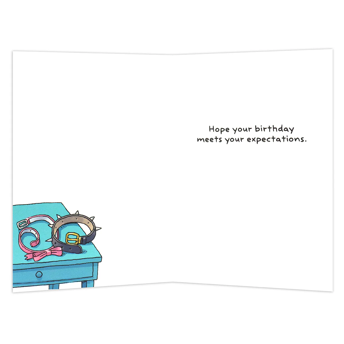 Shoebox Birthday Card - Meet Expectations - Image 2
