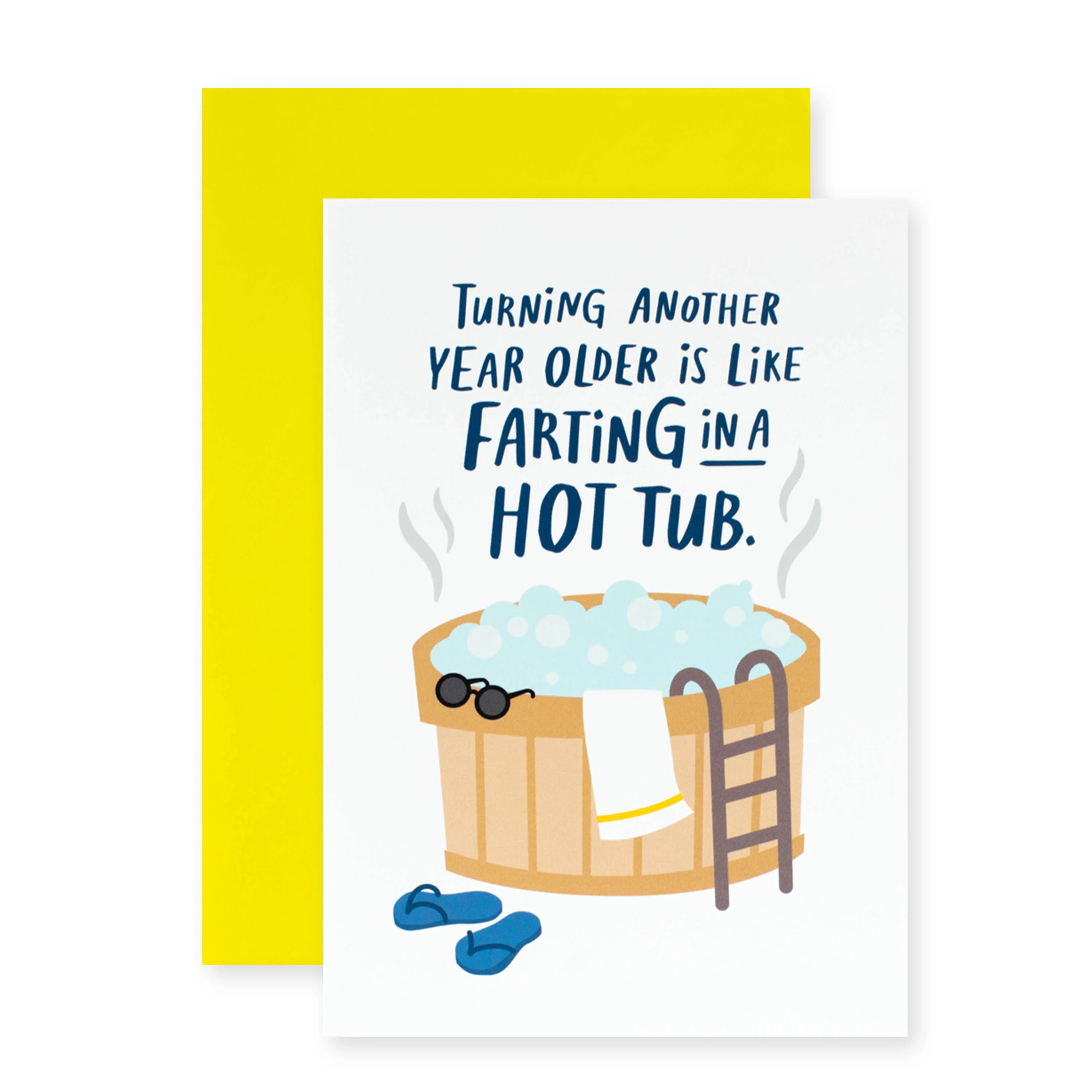 Hallmark Shoebox Birthday Card - Farting In A Hot Tub - Image 3