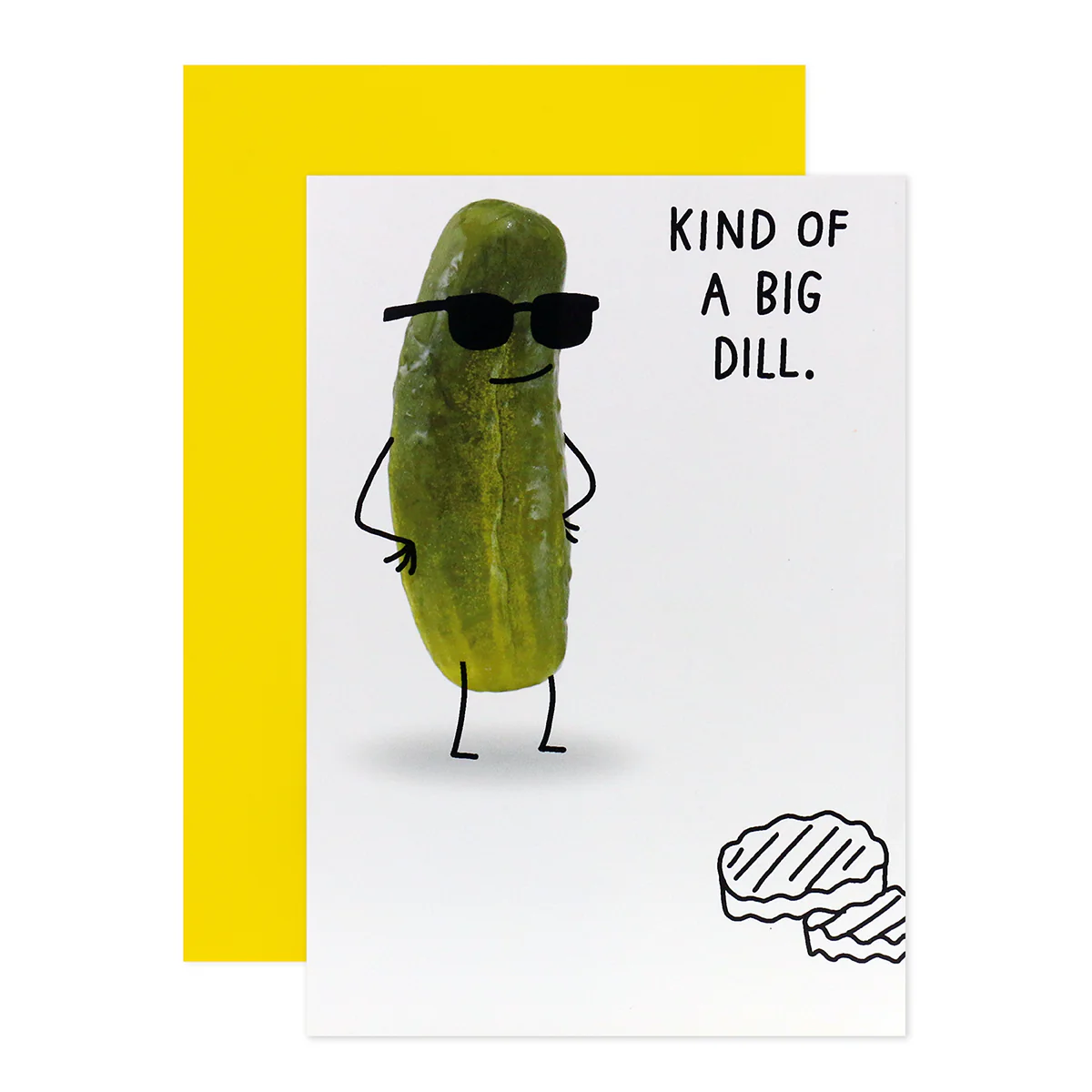 Hallmark Shoebox Greeting Card - Big Dill - Image 3