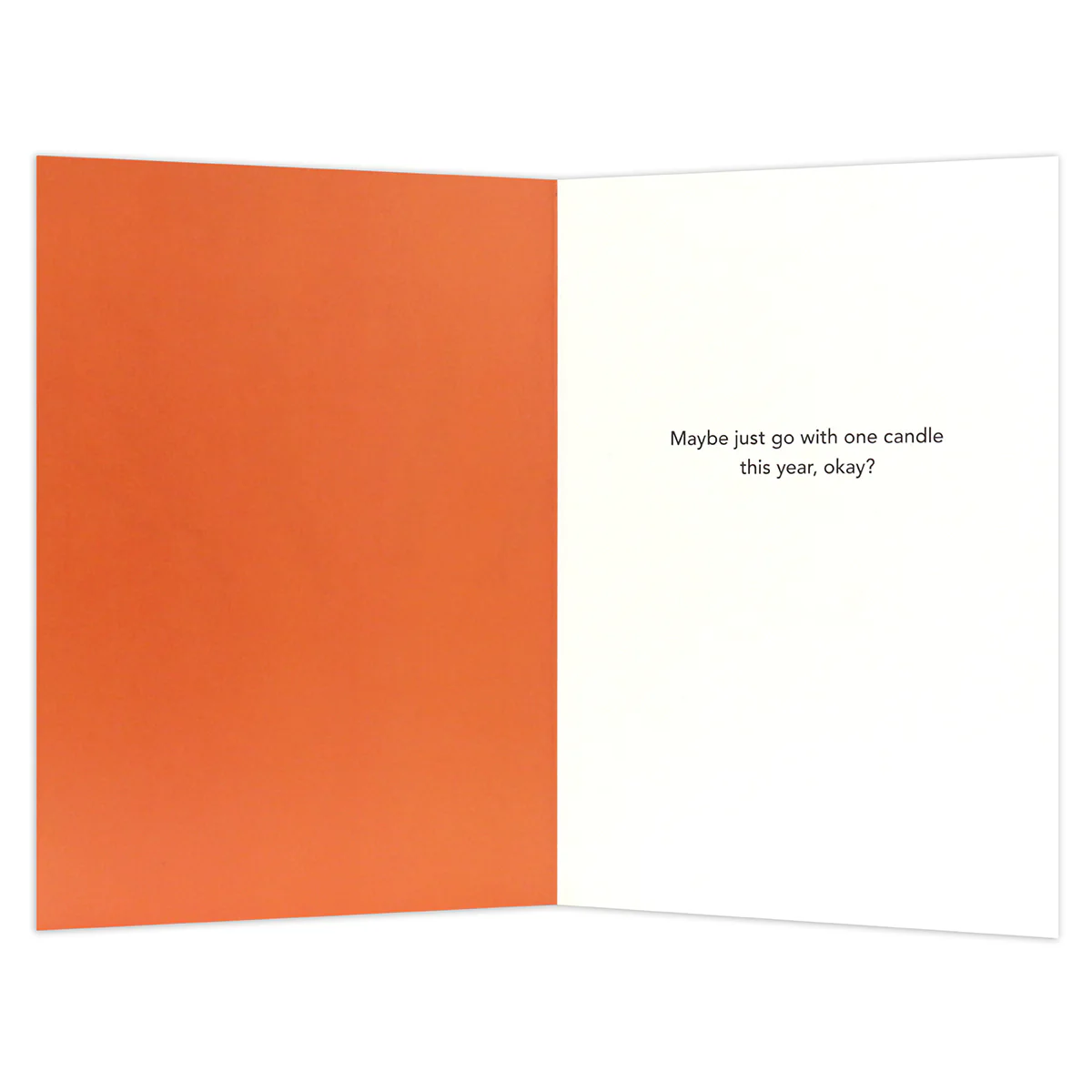 Hallmark Shoebox Birthday Card - One Candle - Image 2