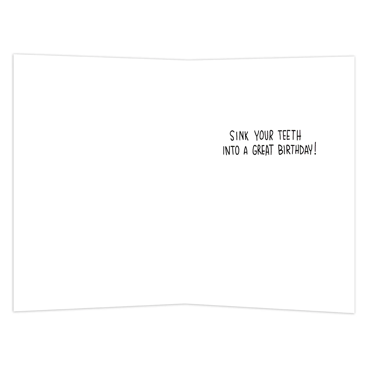 Hallmark Shoebox Birthday Card - Sink Your Teeth In - Image 2