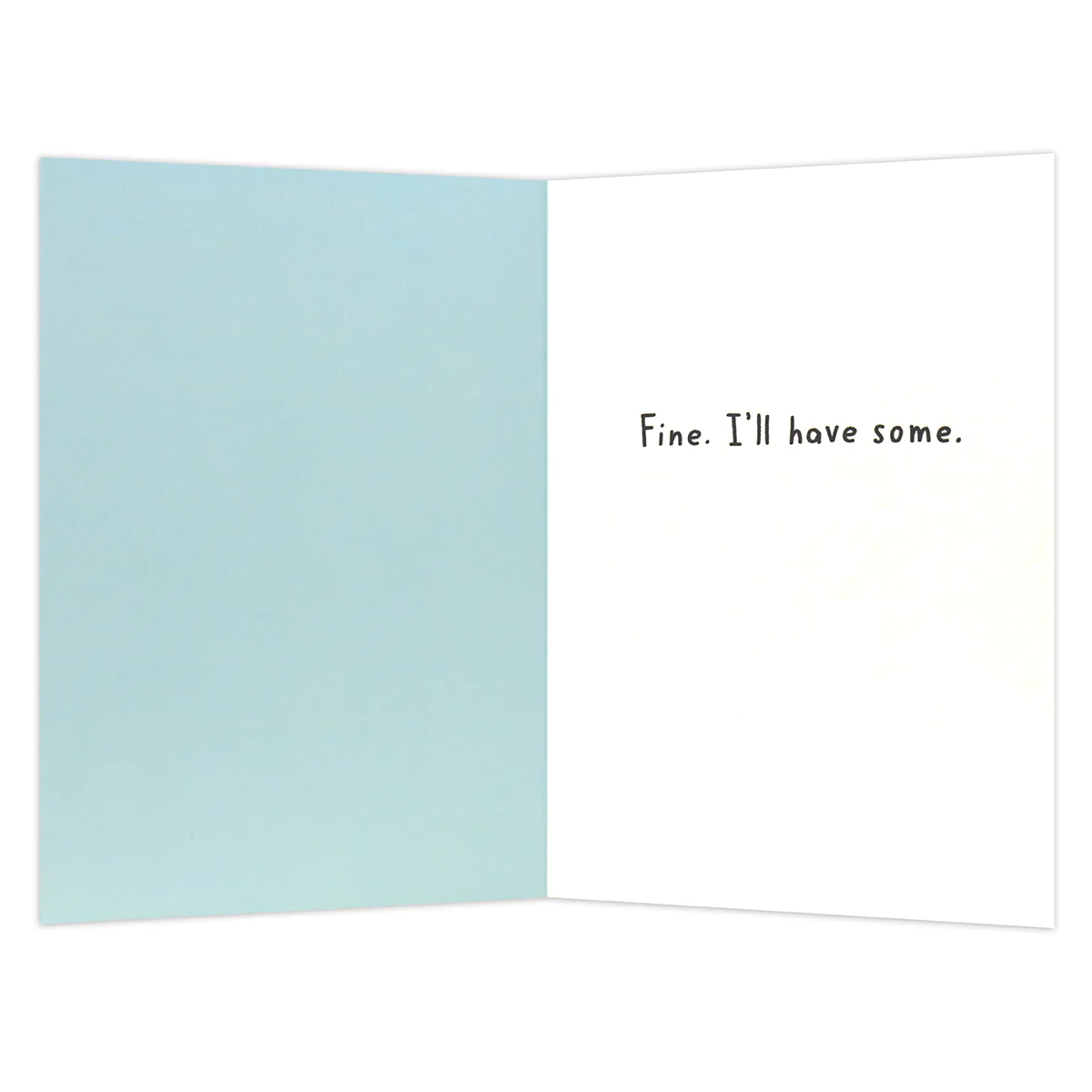 Hallmark Shoebox Birthday Card - Grumpy Unicorn - Image 2