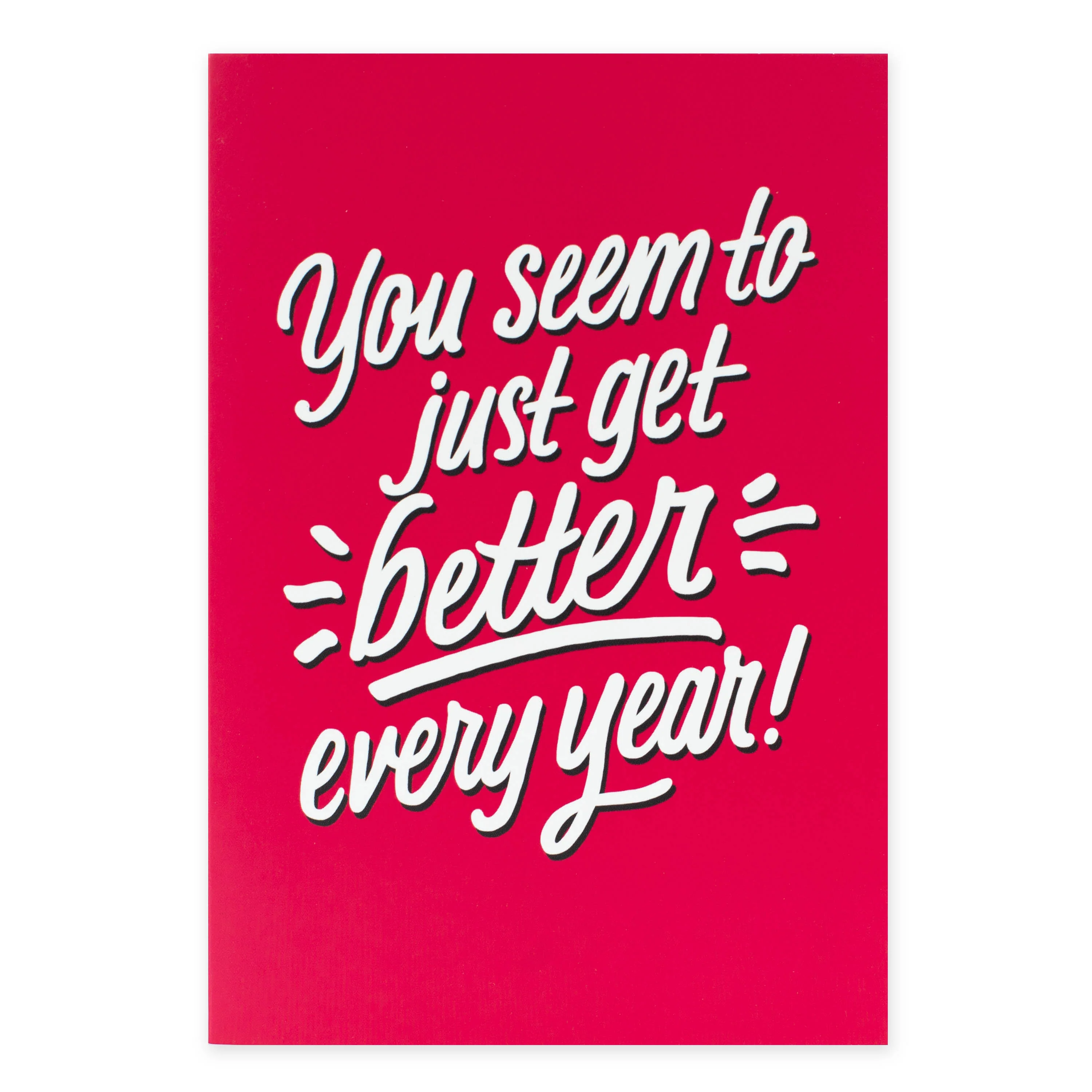 Hallmark Shoebox Birthday Card - Better Every Year
