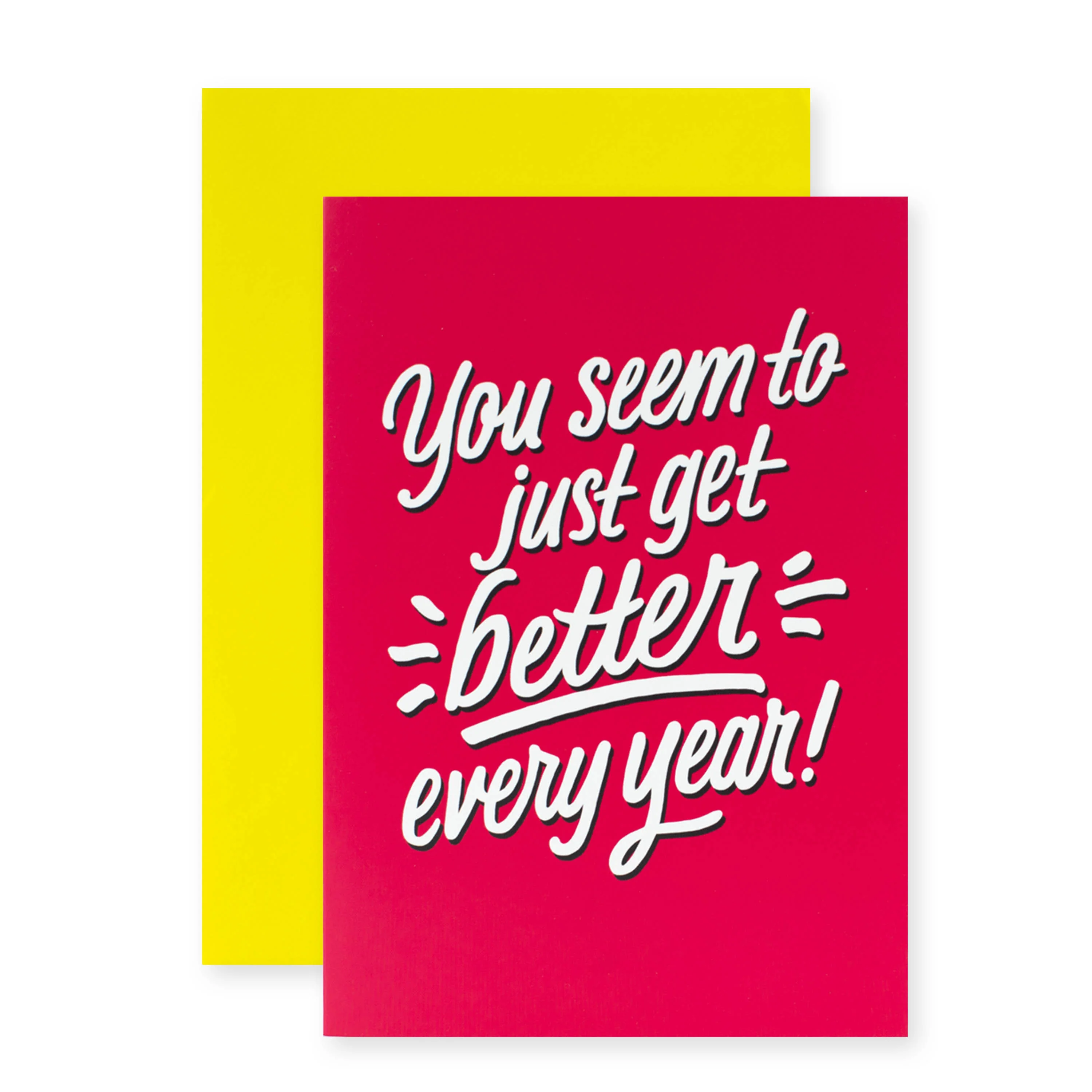 Hallmark Shoebox Birthday Card - Better Every Year - Image 3