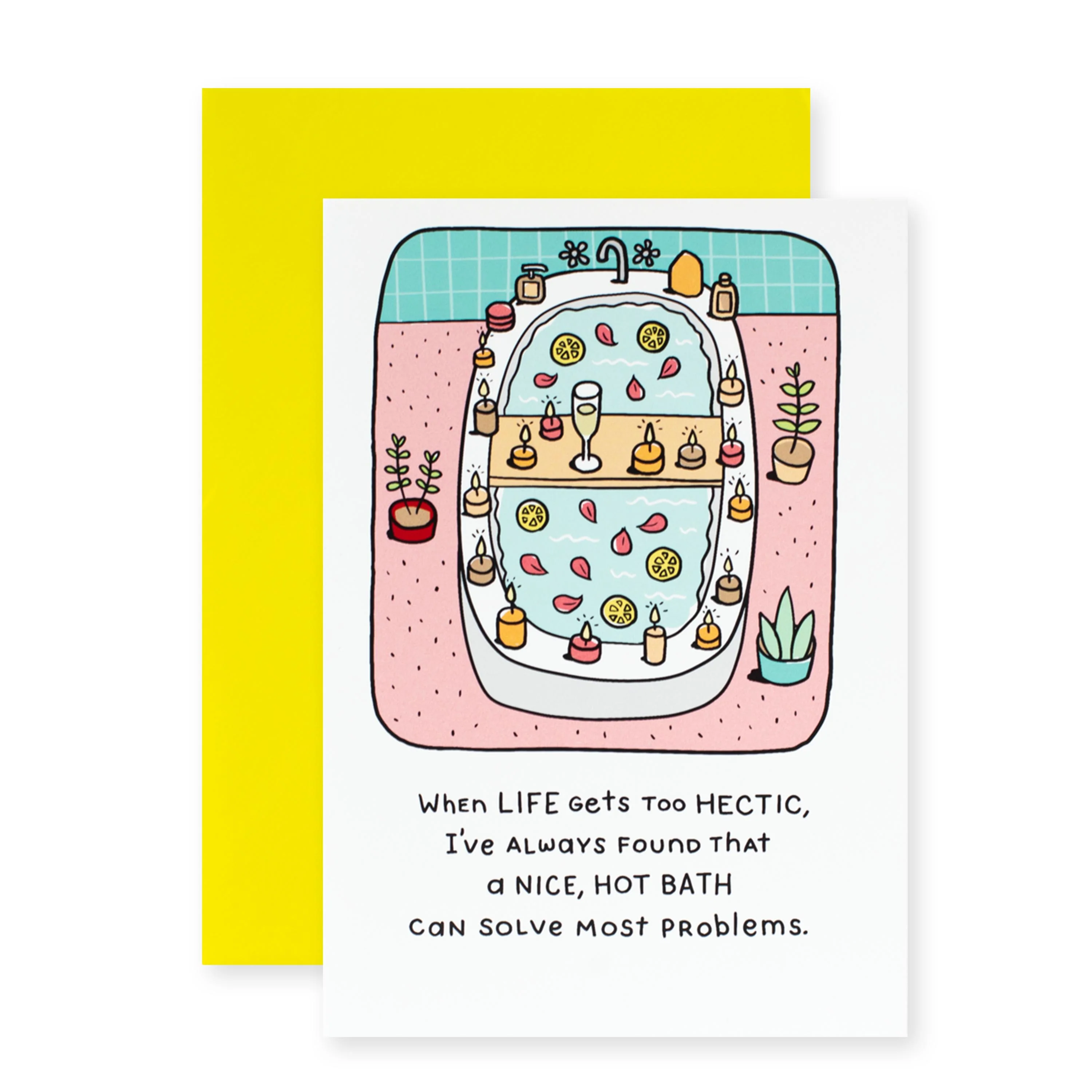 Hallmark Shoebox Greeting Card - Hot Bath - Image 3