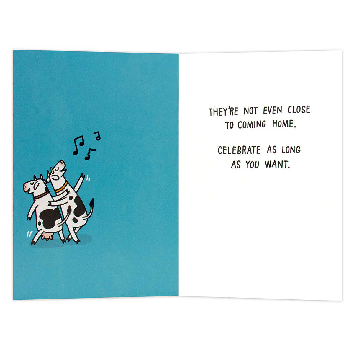 Hallmark Shoebox Celebration Greeting Card - Cows Come Home - Image 2