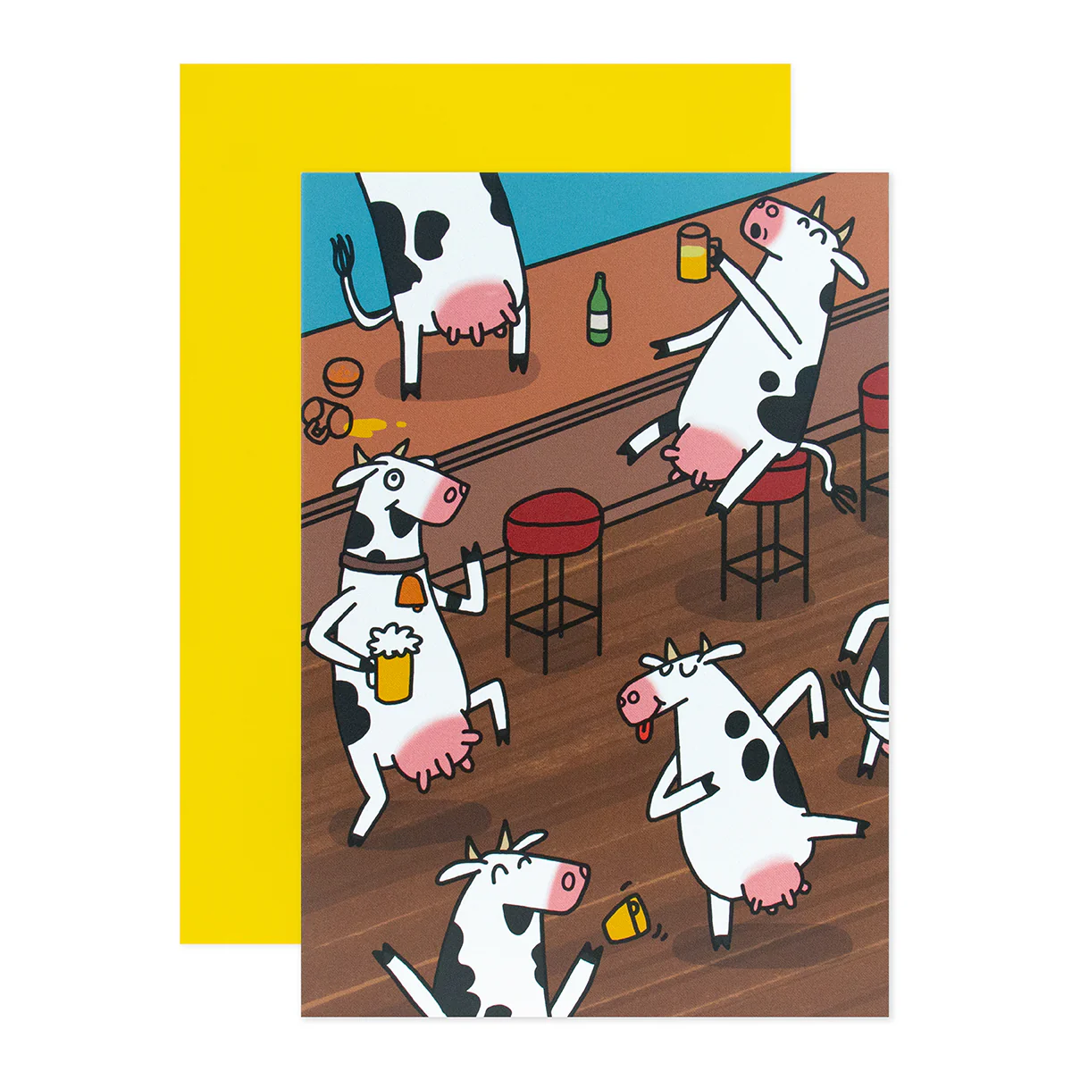 Hallmark Shoebox Celebration Greeting Card - Cows Come Home - Image 3