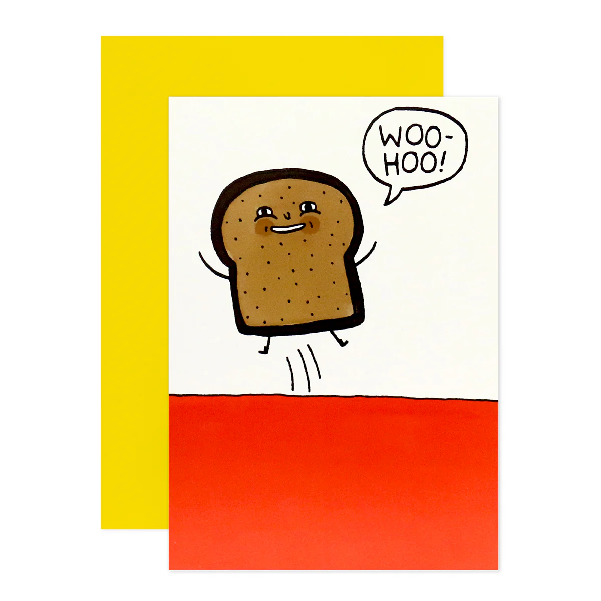 Hallmark Shoebox Greeting Card - Little Toast - Image 3