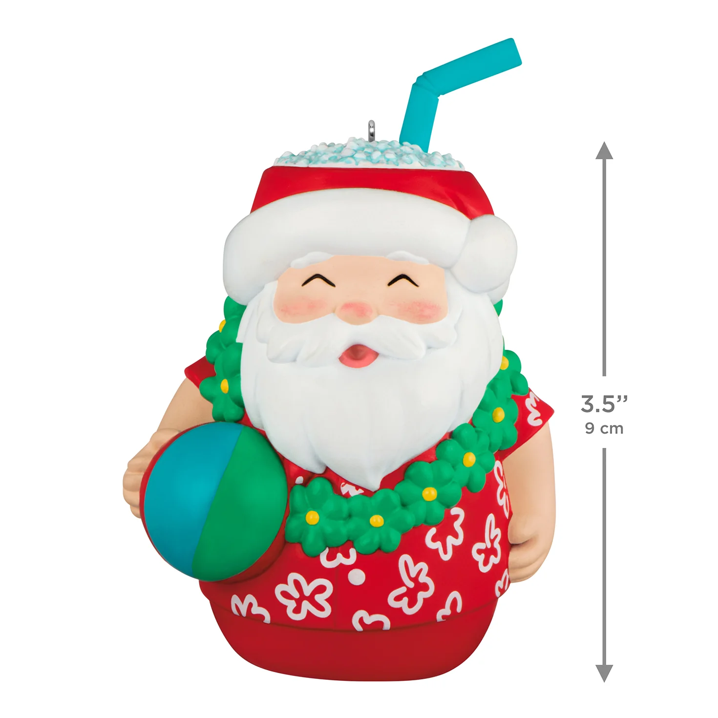 Seasons Tiki-ngs Santa — 2026 Hallmark Keepsake Christmas Ornament - Image 6