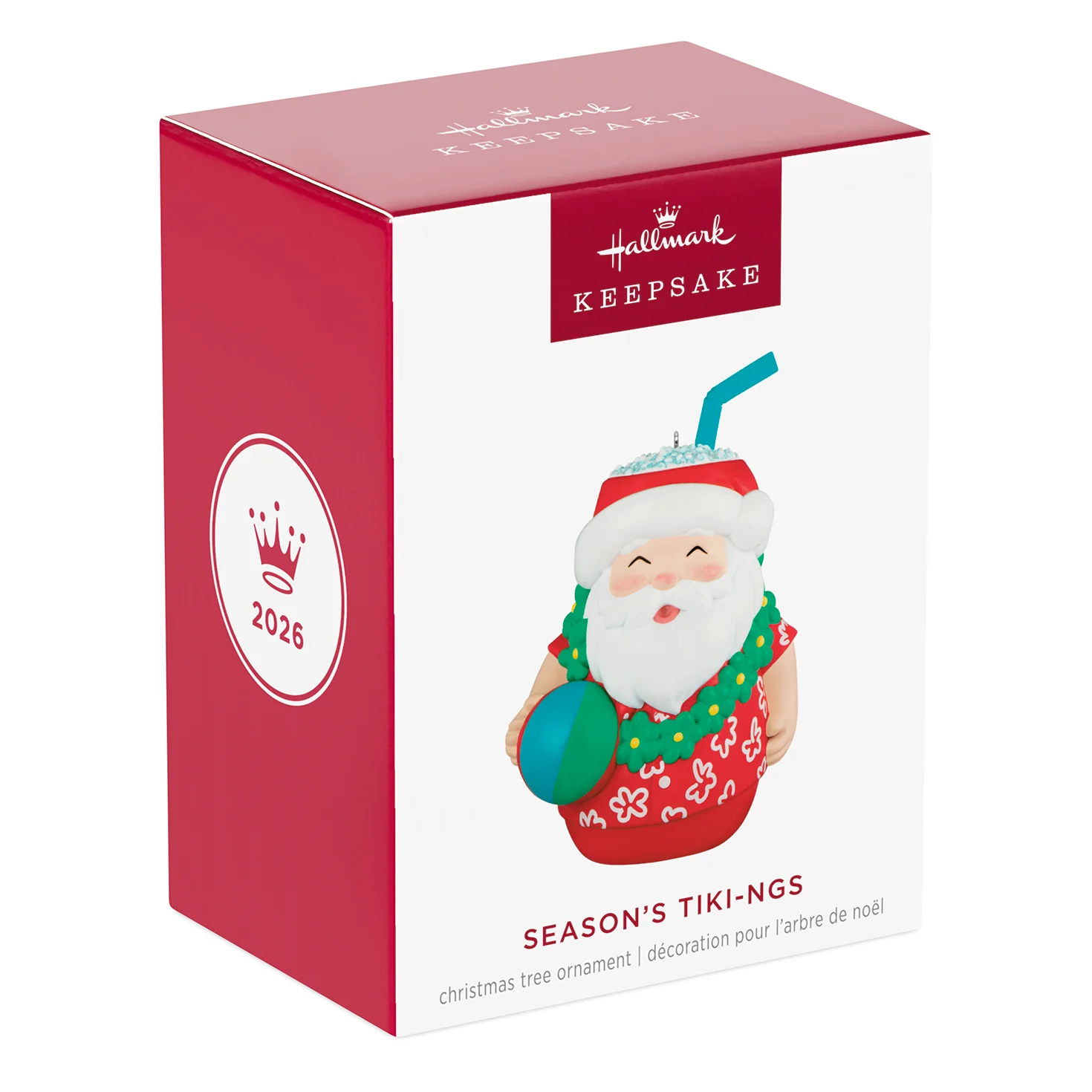 Seasons Tiki-ngs Santa — 2026 Hallmark Keepsake Christmas Ornament - Image 7