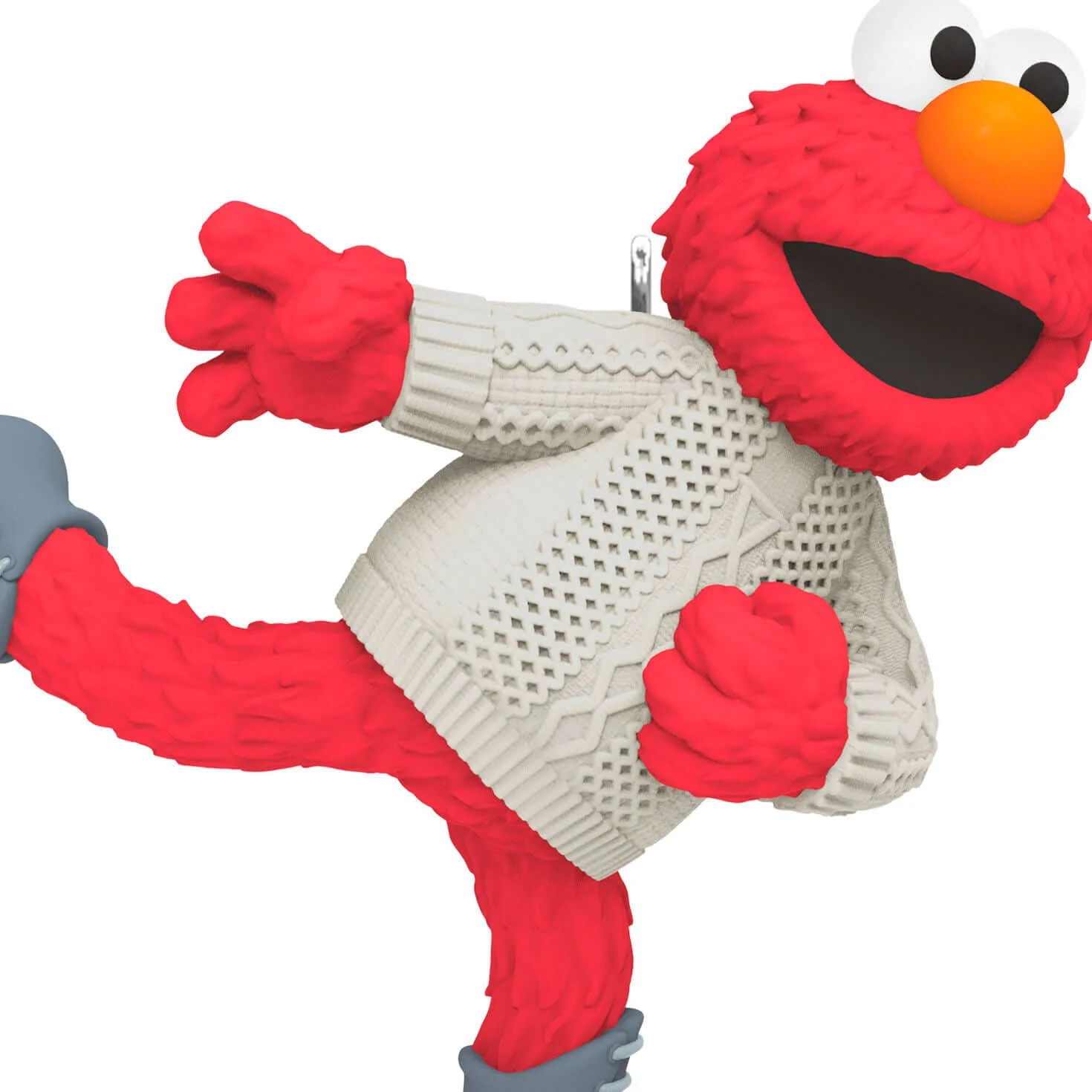 Sesame Street® Skating With Elmo — 2025 Hallmark Keepsake Christmas Ornament - Image 4