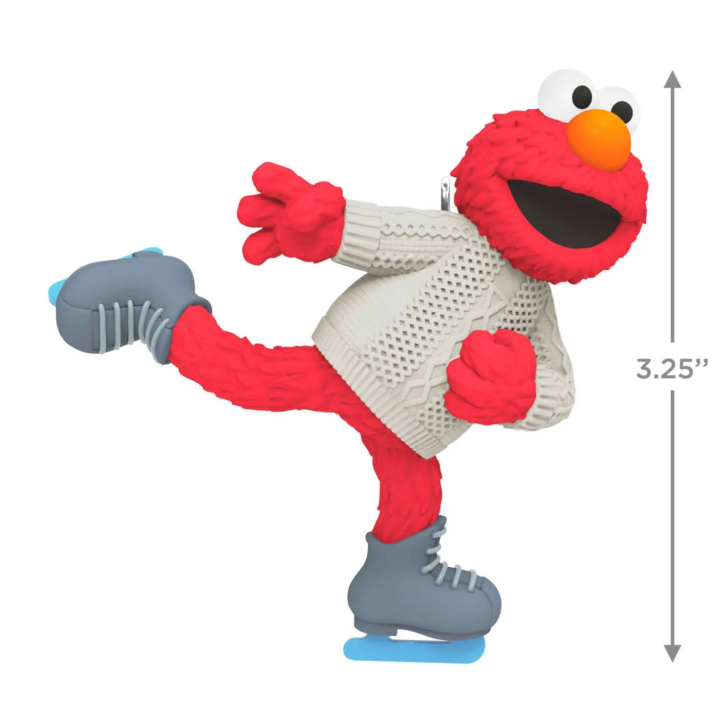 Sesame Street® Skating With Elmo — 2025 Hallmark Keepsake Christmas Ornament - Image 6