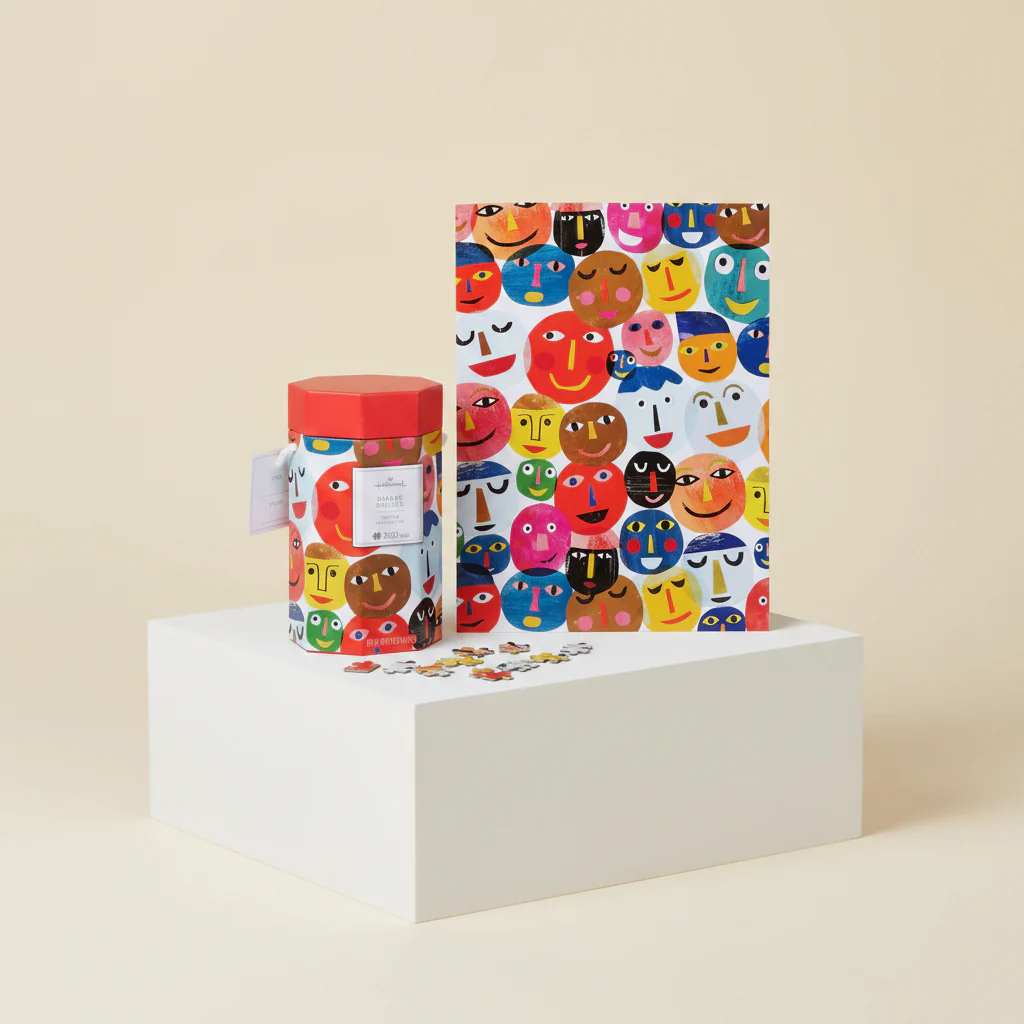 Share Smiles 550-Piece Jigsaw Puzzle (45.8cm x 61cm)