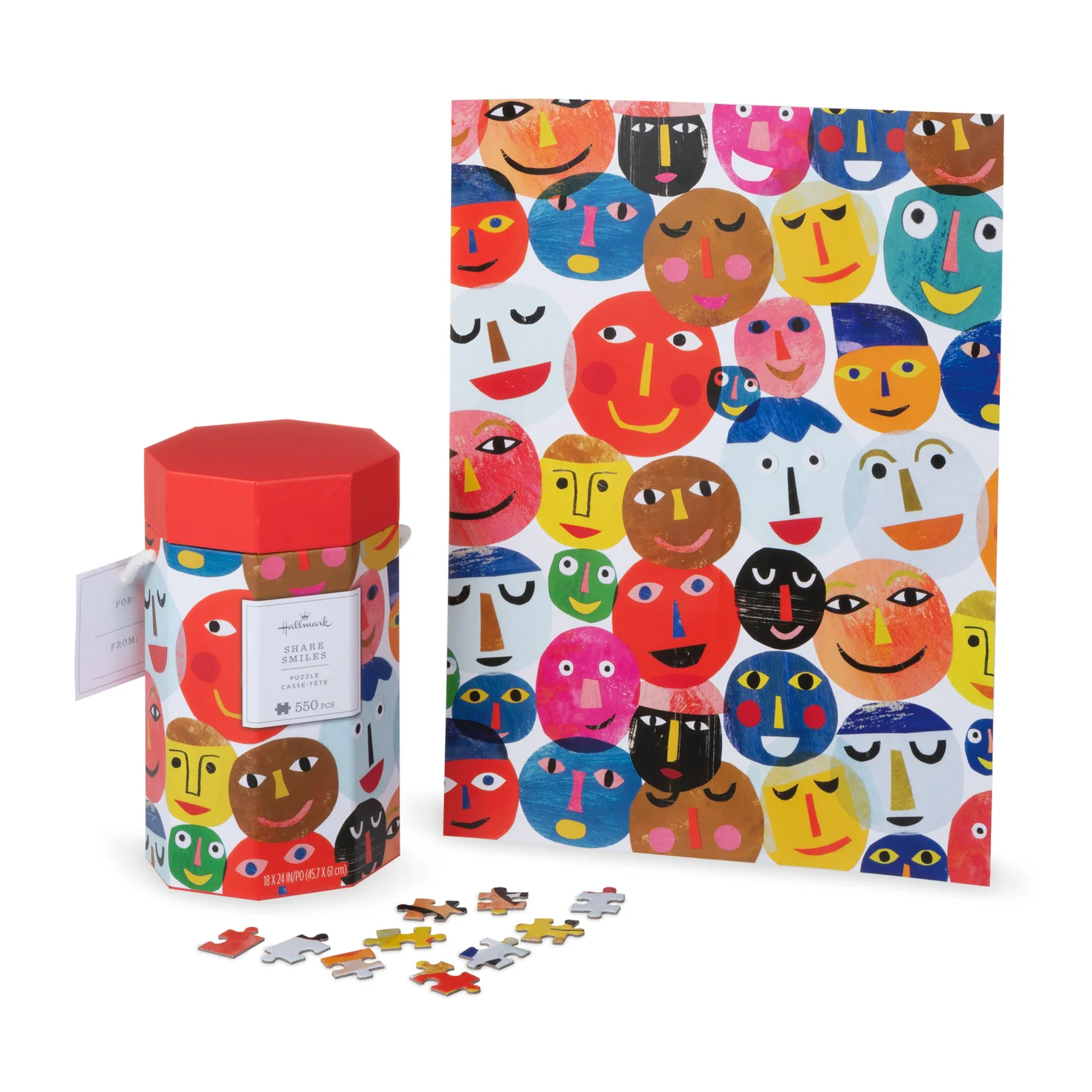 Share Smiles 550-Piece Jigsaw Puzzle (45.8cm x 61cm) - Image 5