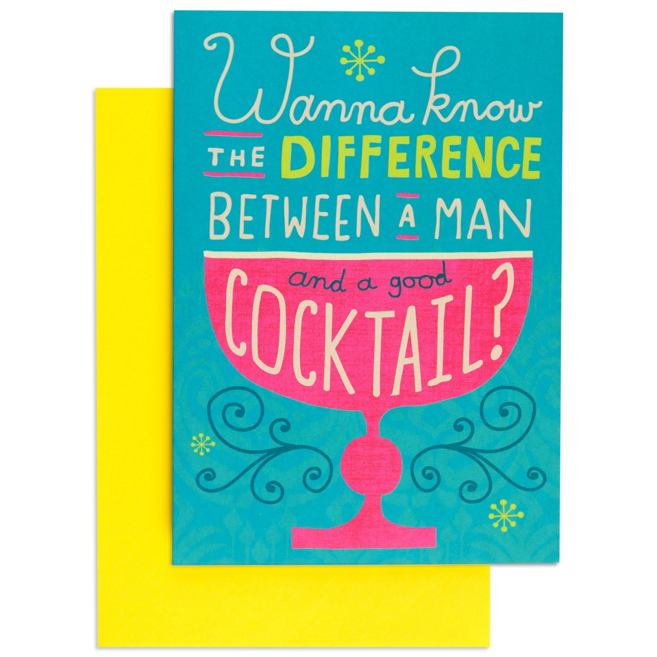 Man Vs Cocktail Hilarious Birthday Card - Image 3