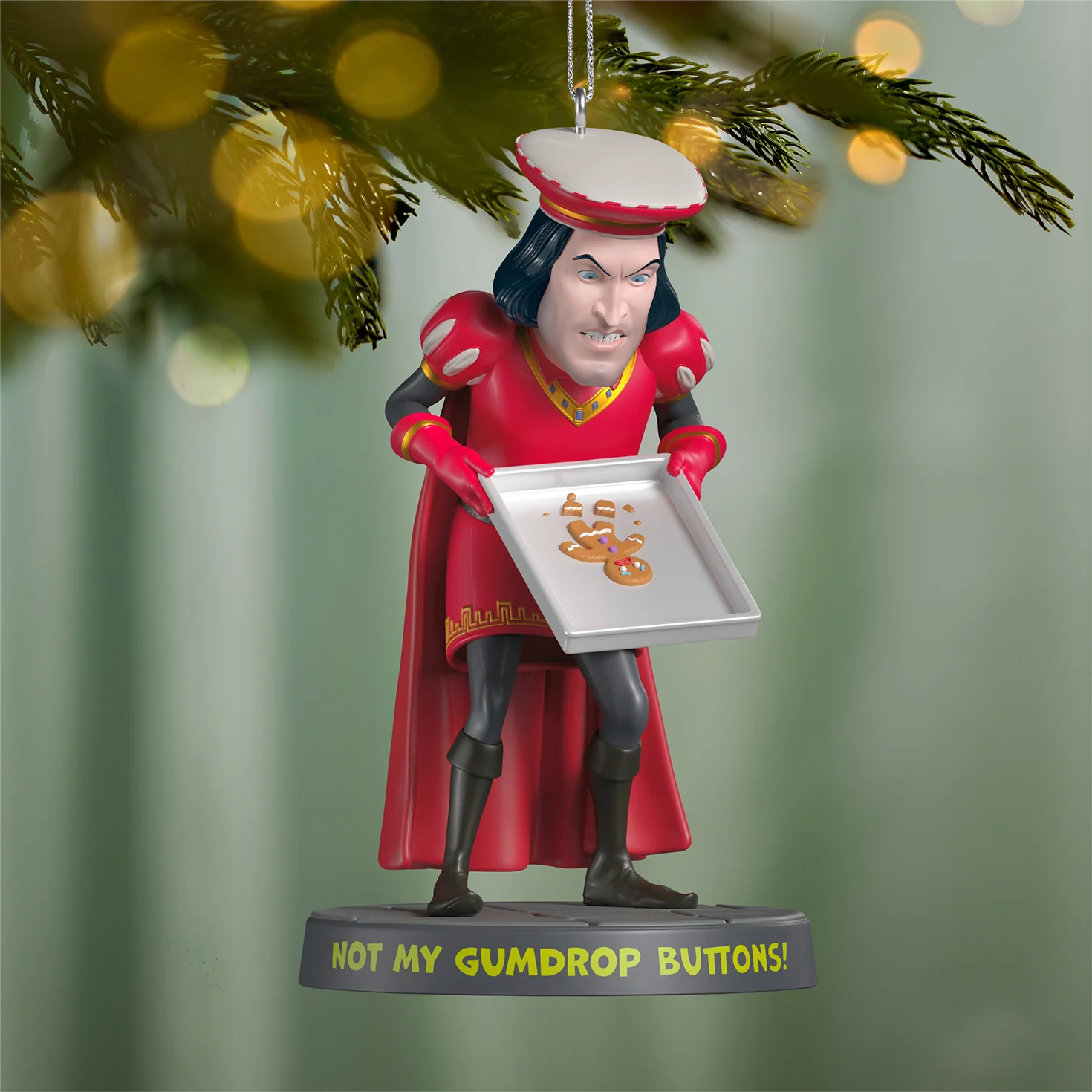 Shrek "Not My Buttons!" — 2026 Hallmark Keepsake Christmas Ornament - Image 2