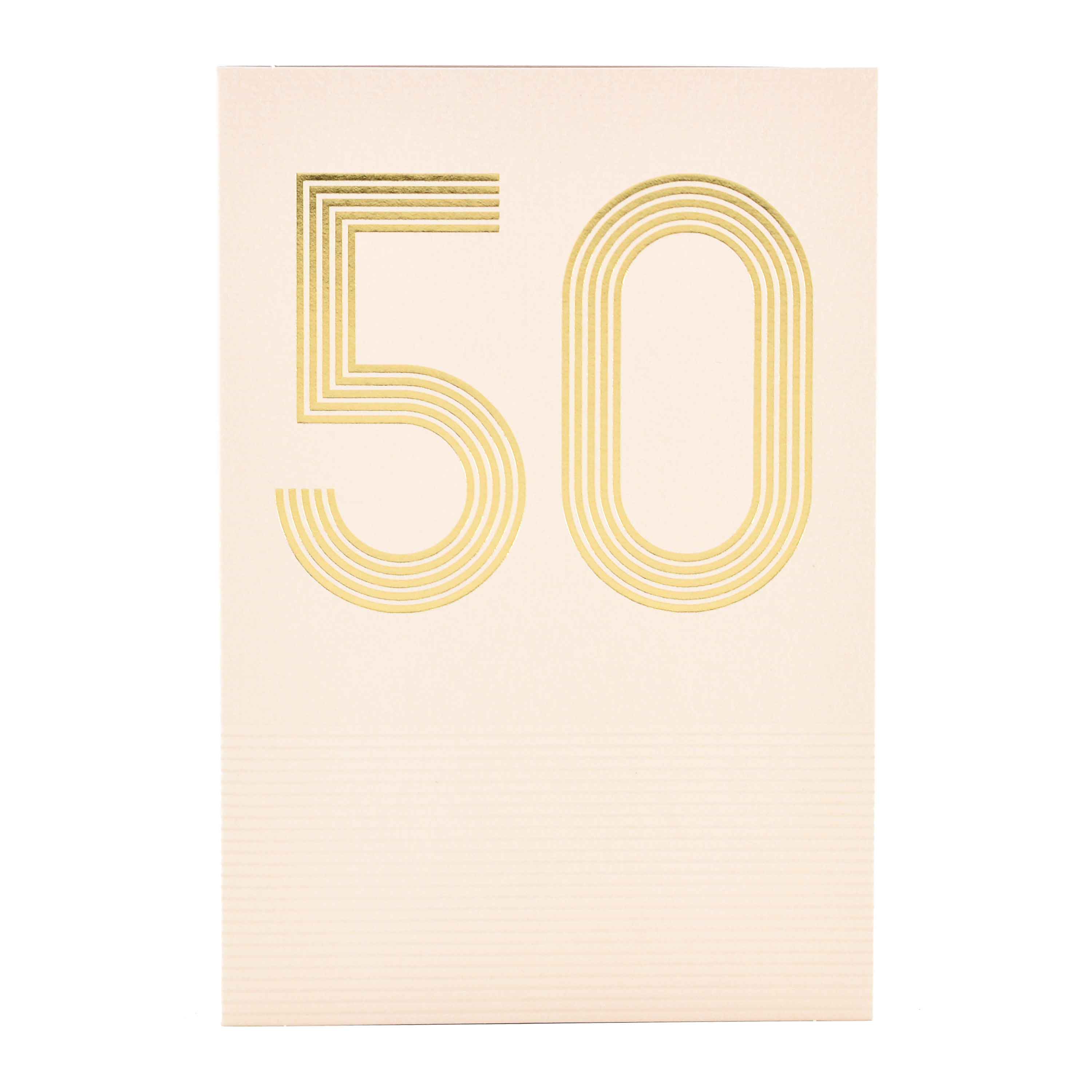 Signature Studio 50th Birthday Card - Big Birthday! - Image 3