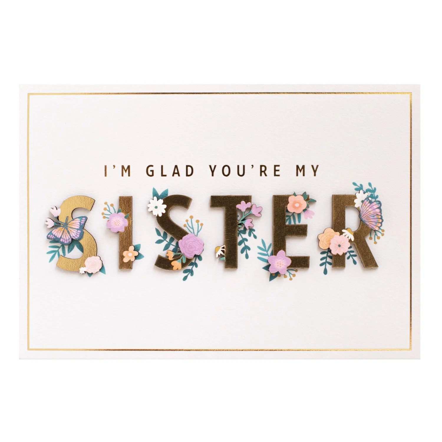 Hallmark Signature Greeting Card - Celebrate You (For Sister)