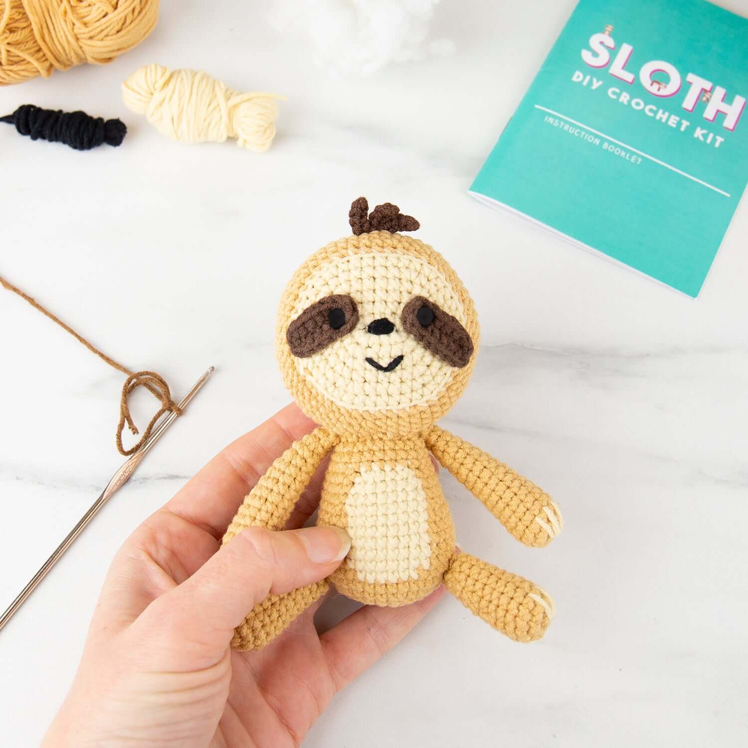 Sloth DIY Crochet Kit - Image 3