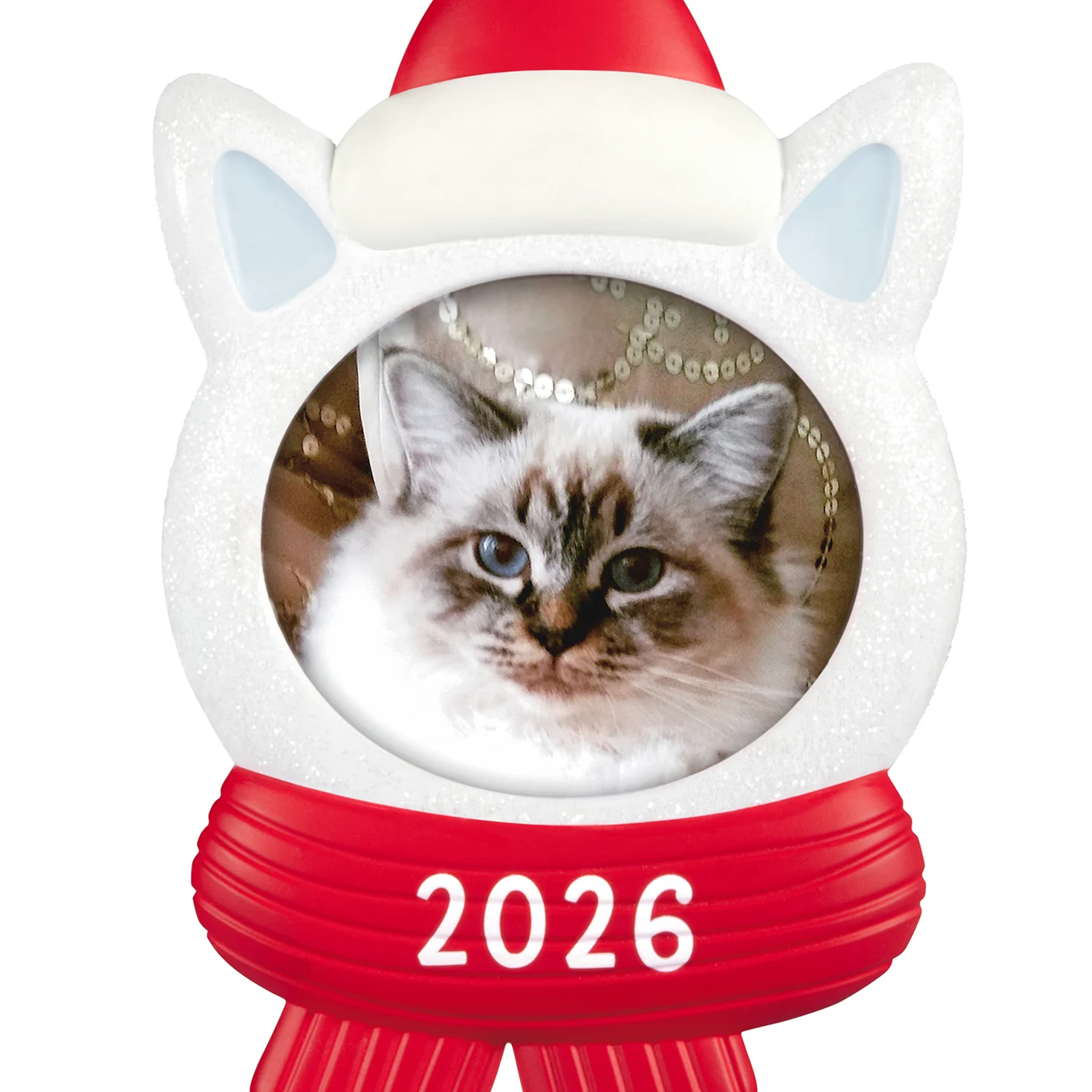 Snow Cat 2026 Photo Frame — 2026 Hallmark Keepsake Christmas Ornament - Image 4