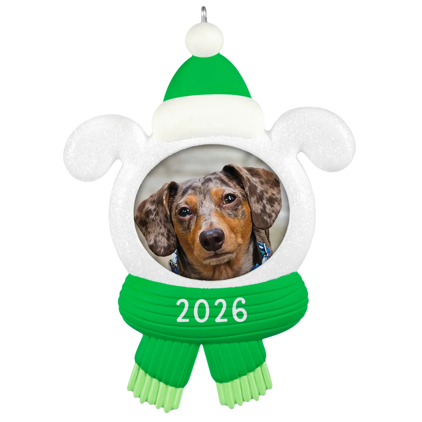 Snow Dog 2026 Photo Frame — 2026 Hallmark Keepsake Christmas Ornament