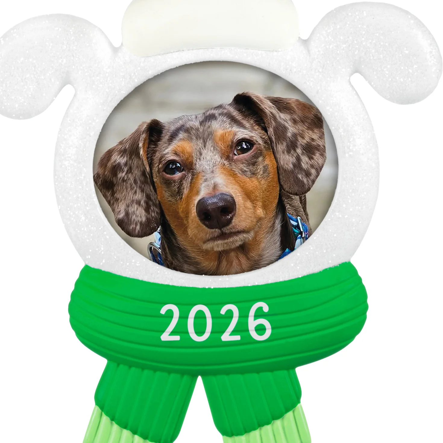 Snow Dog 2026 Photo Frame — 2026 Hallmark Keepsake Christmas Ornament - Image 4