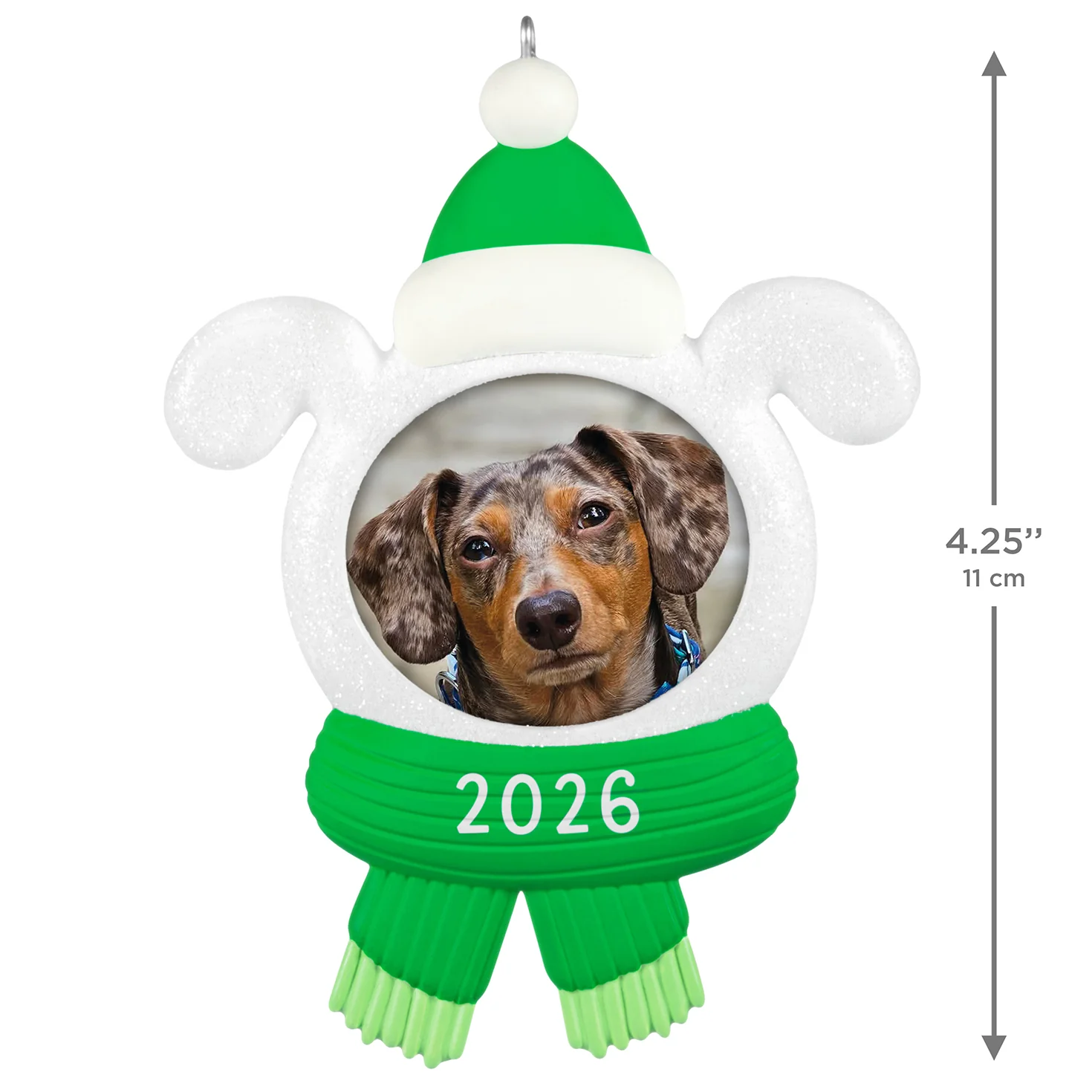 Snow Dog 2026 Photo Frame — 2026 Hallmark Keepsake Christmas Ornament - Image 6