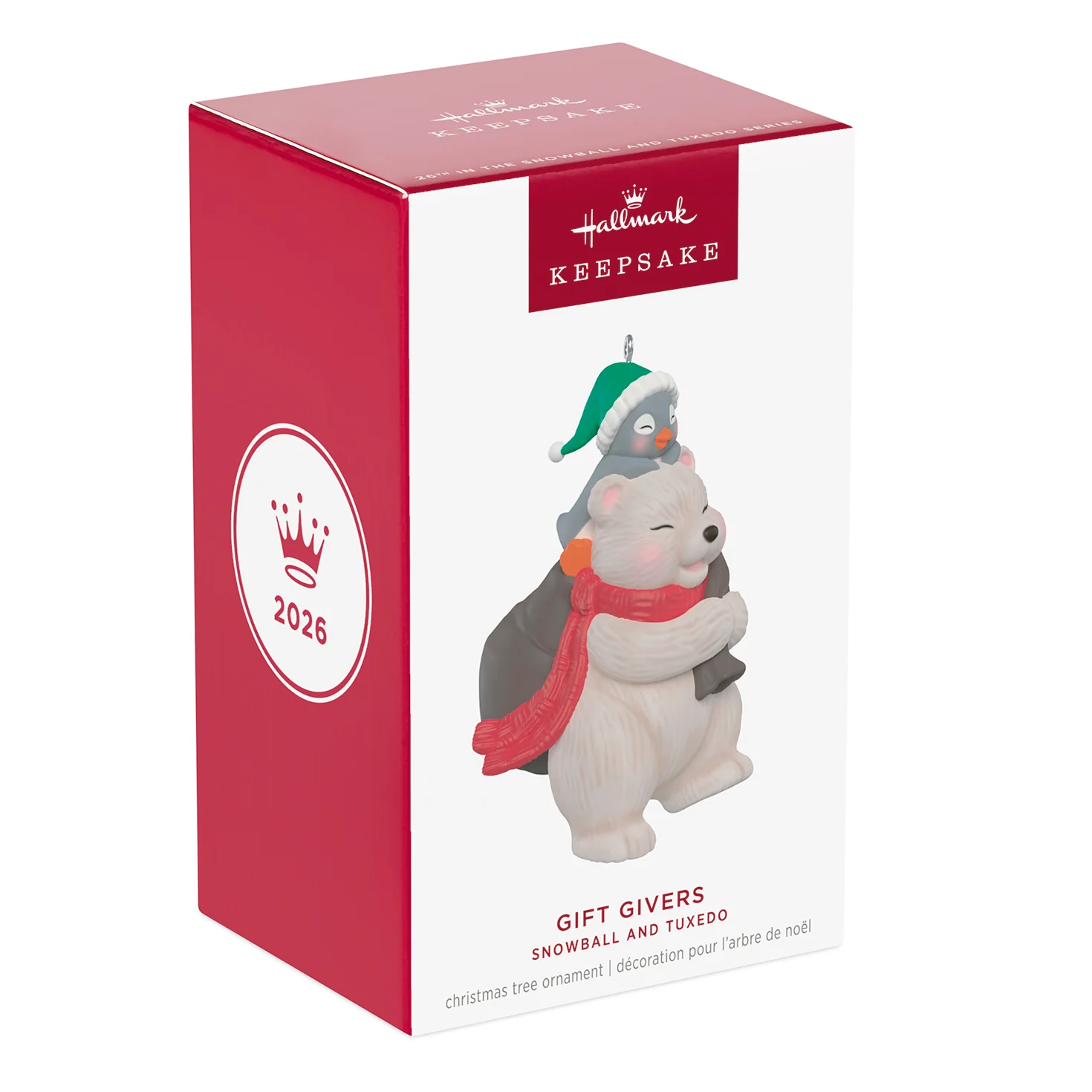 Snowball and Tuxedo Gift Givers, 26th in the series — 2026 Hallmark Keepsake Christmas Ornament - Image 7
