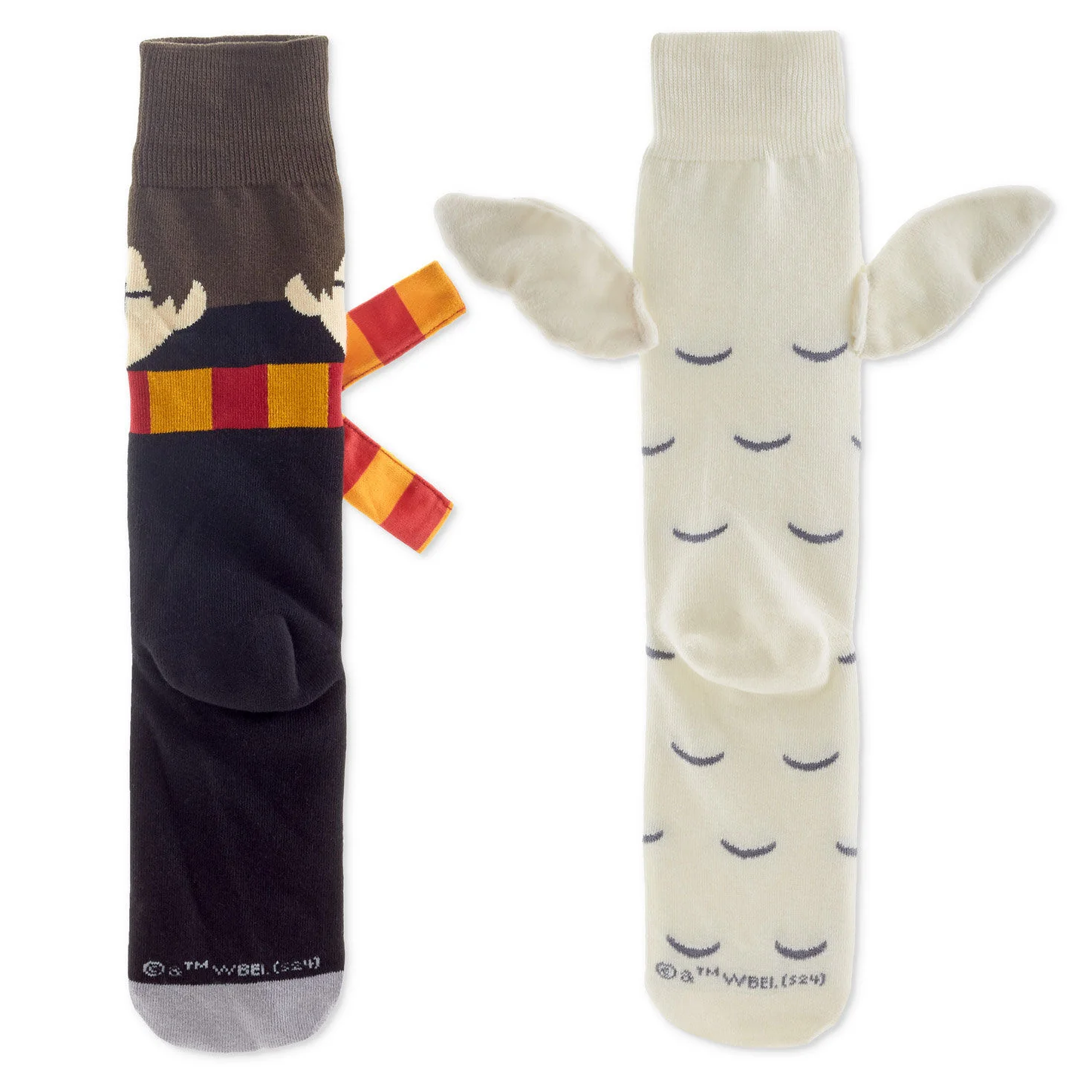 Harry Potter™ and Hedwig™ Novelty Crew Socks - Image 3