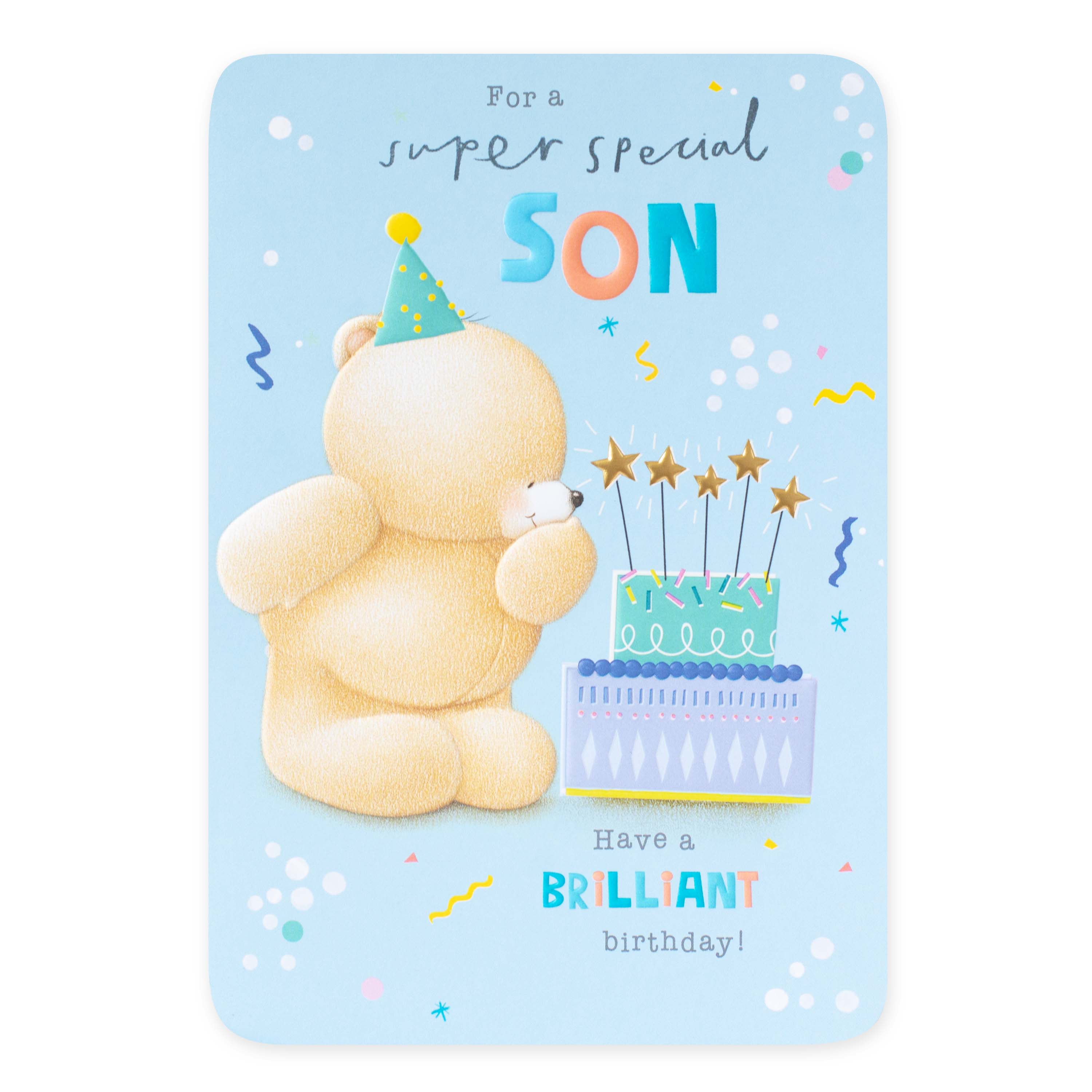 Hallmark Forever Friends Birthday Card for Son - Brilliant & Amazing