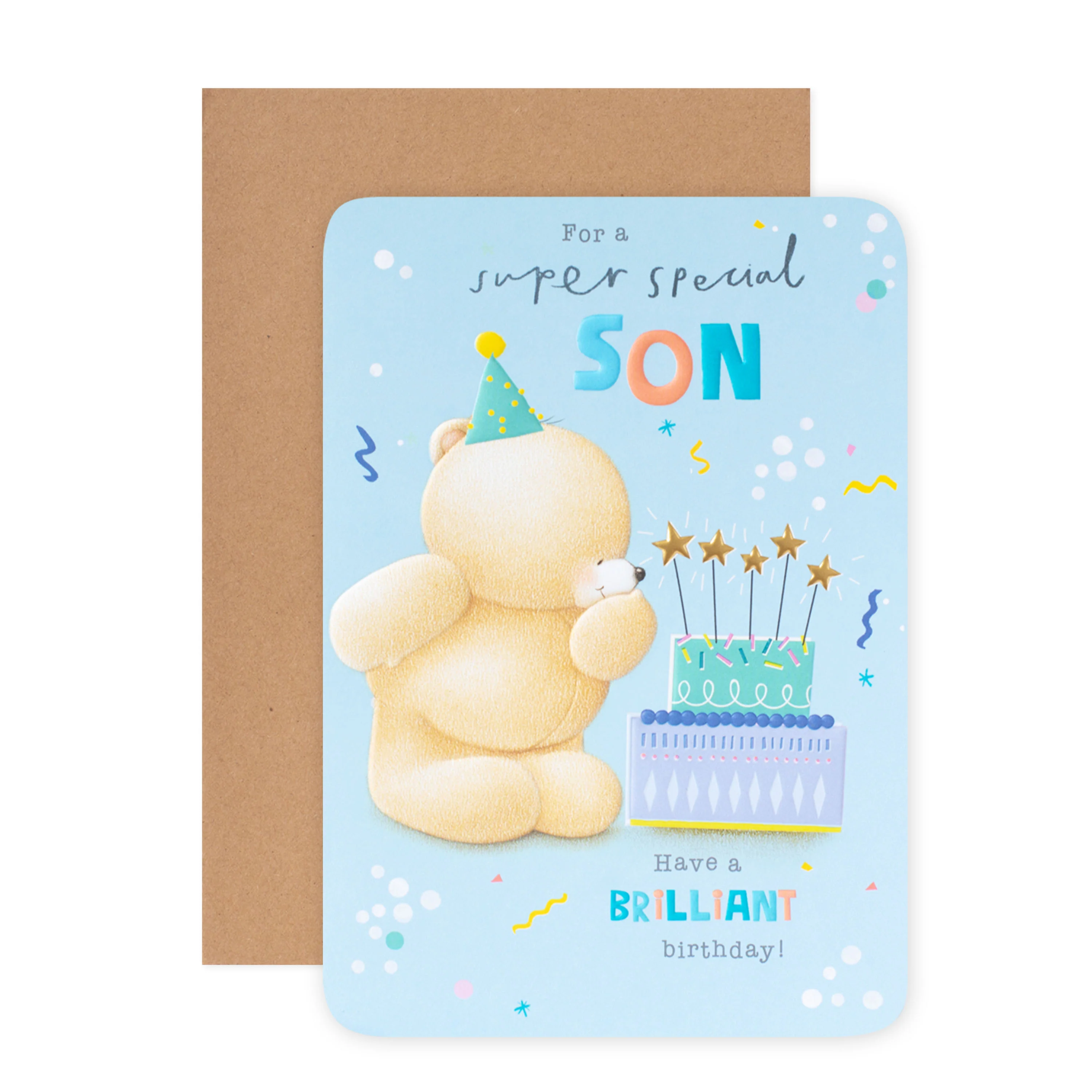 Hallmark Forever Friends Birthday Card for Son - Brilliant & Amazing - Image 3