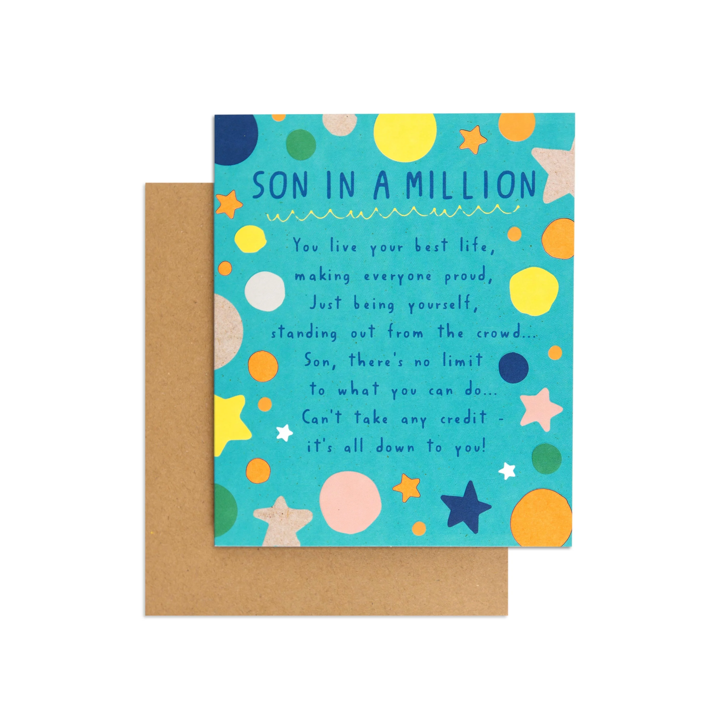 Son In A Million Sweet Appreciation Card - Image 3