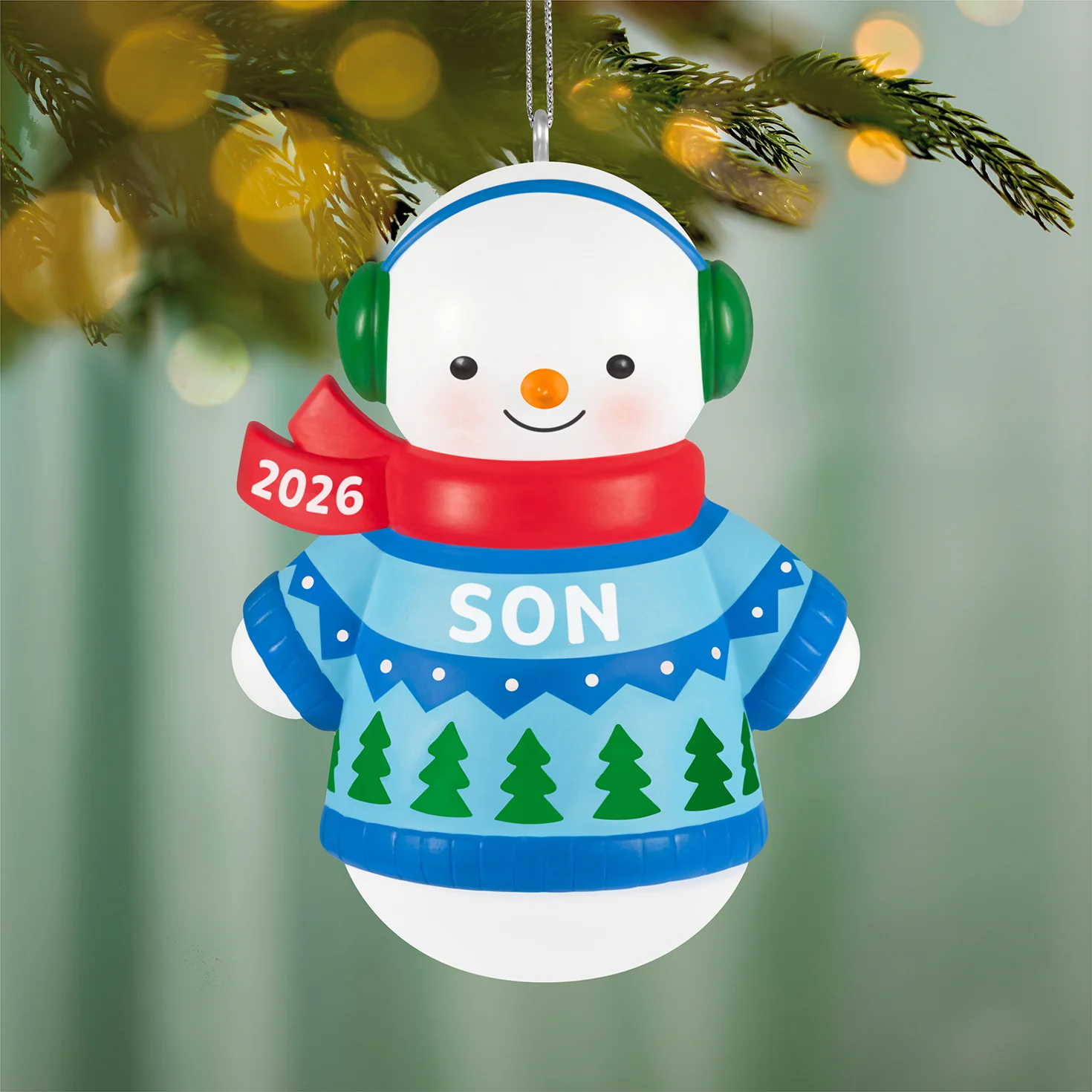 Son Snowman 2026 — 2026 Hallmark Keepsake Christmas Ornament - Image 2