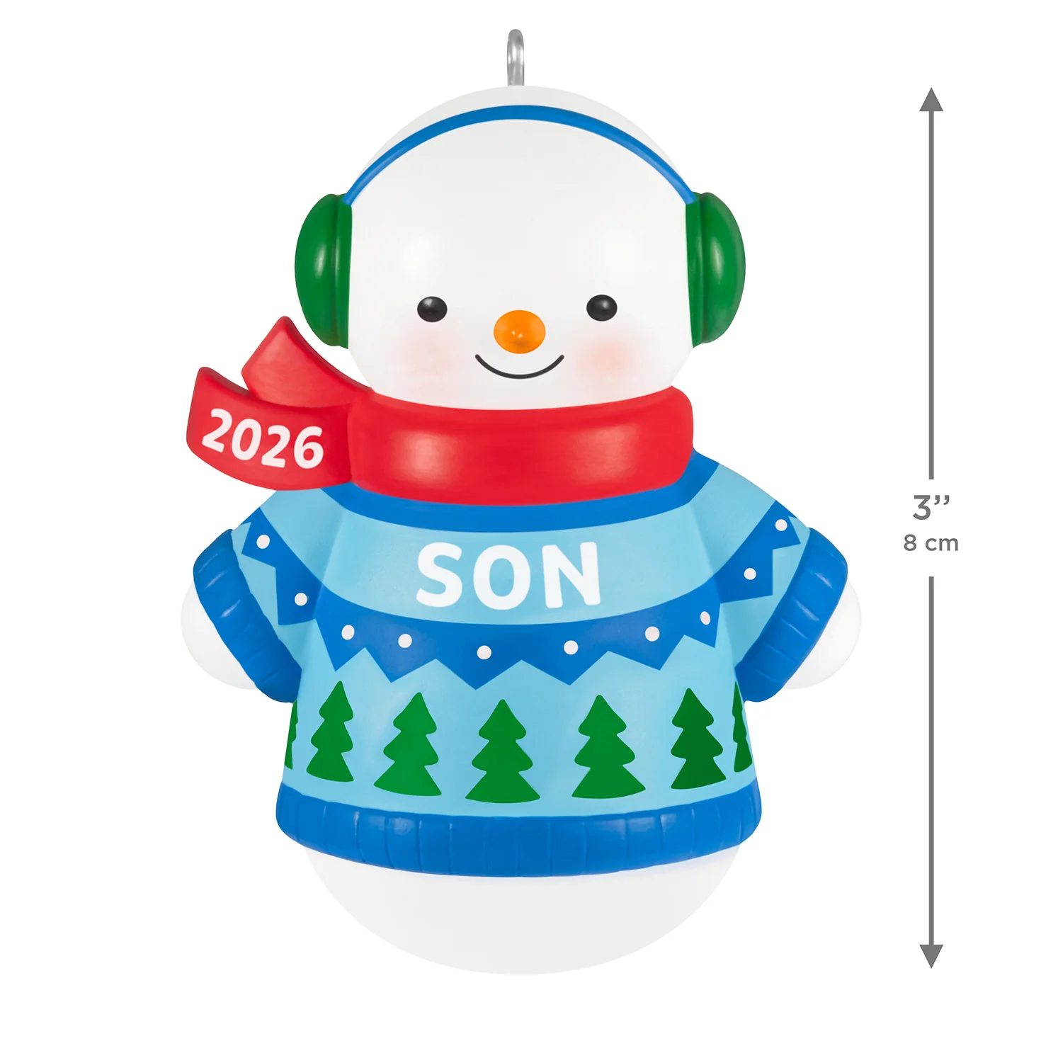 Son Snowman 2026 — 2026 Hallmark Keepsake Christmas Ornament - Image 6