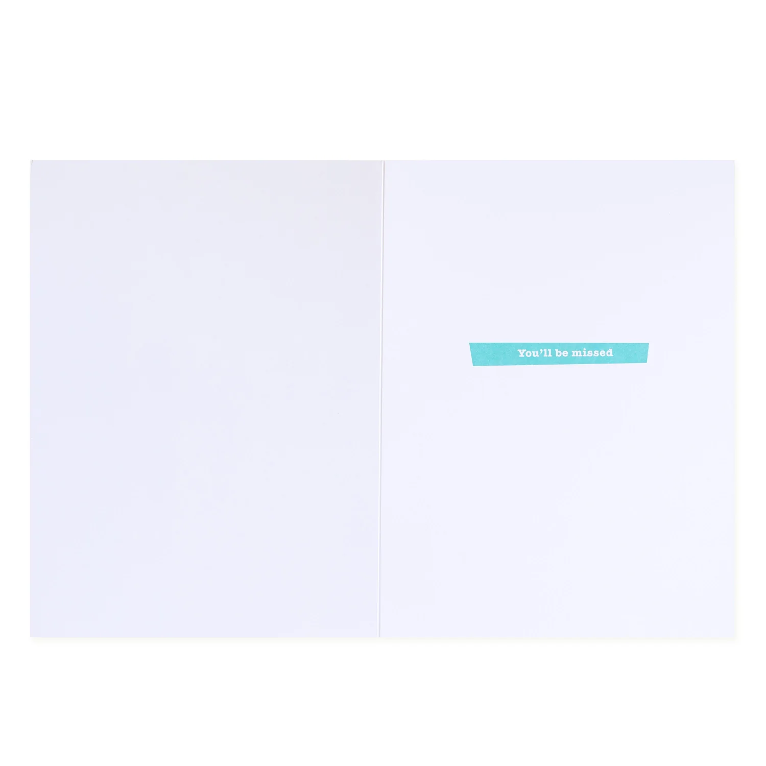 Hallmark Colossal Farewell Greeting Card - Colourful Stripes - Image 2