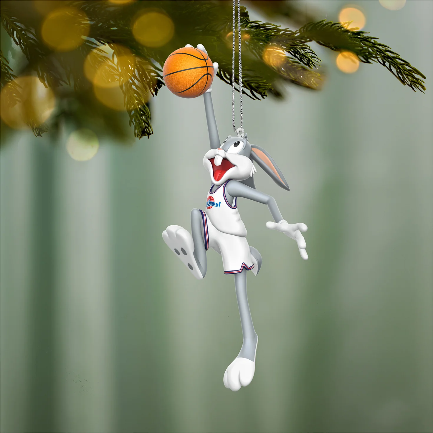 Space Jam™ 30th Anniversary Bugs Bunny™ — 2026 Hallmark Keepsake Christmas Ornament - Image 2