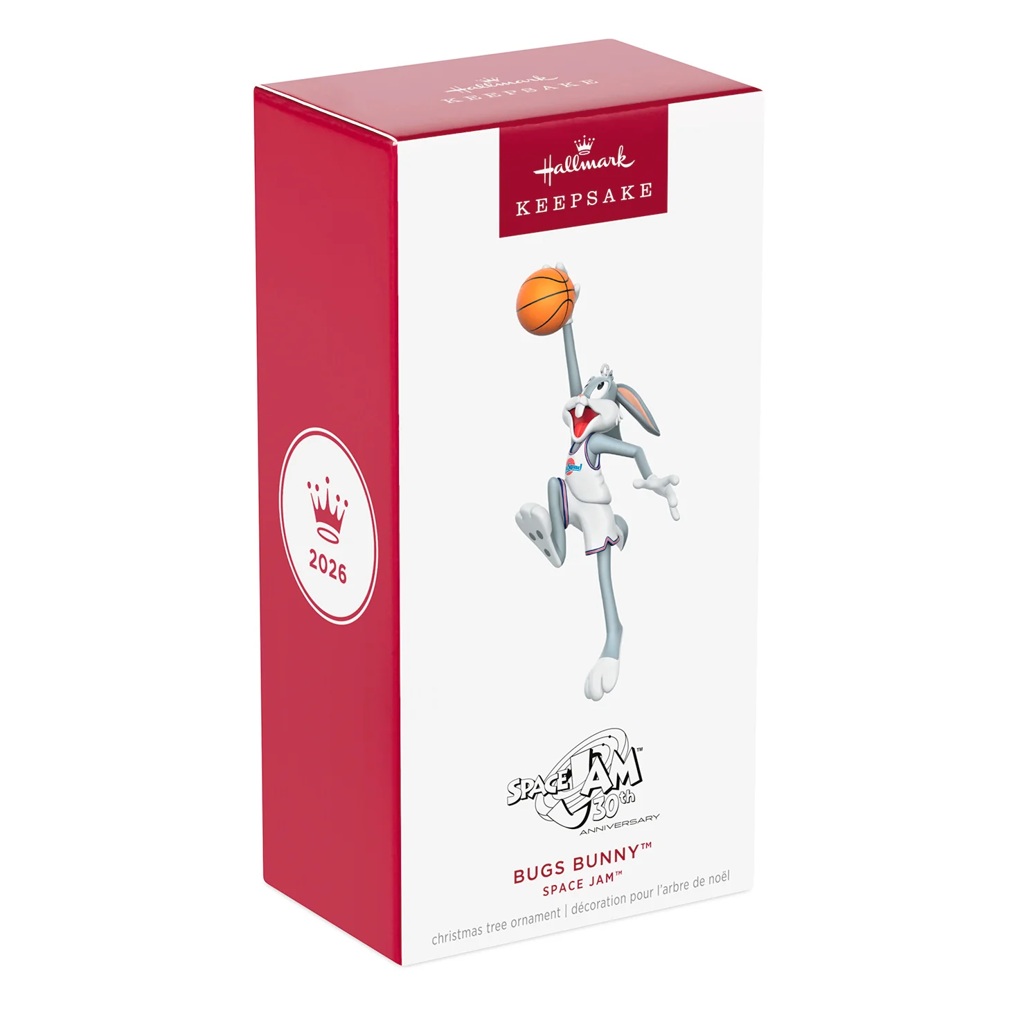 Space Jam™ 30th Anniversary Bugs Bunny™ — 2026 Hallmark Keepsake Christmas Ornament - Image 7