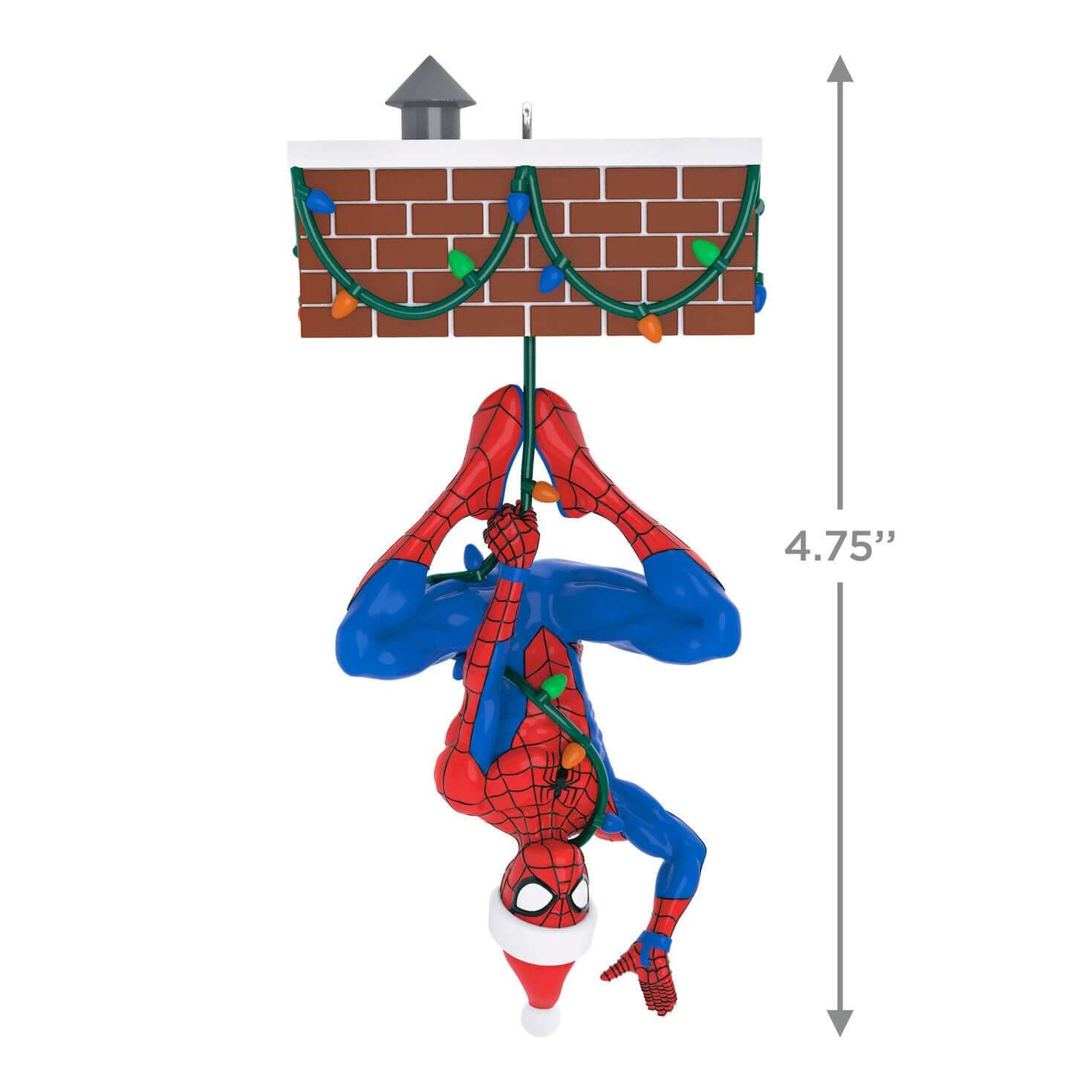 Marvel Spider-Man, Peekbuster With Motion-Activated Sound — 2025 Hallmark Keepsake Christmas Ornament - Image 6
