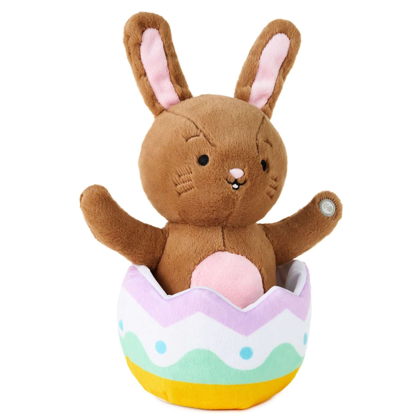 Excited for Eggs Bunny Plush With Sound and Motion - Image 4