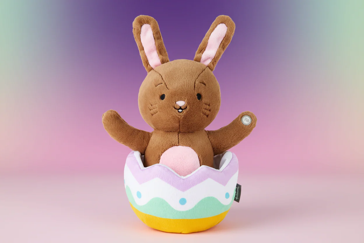 Excited for Eggs Bunny Plush With Sound and Motion - Image 8