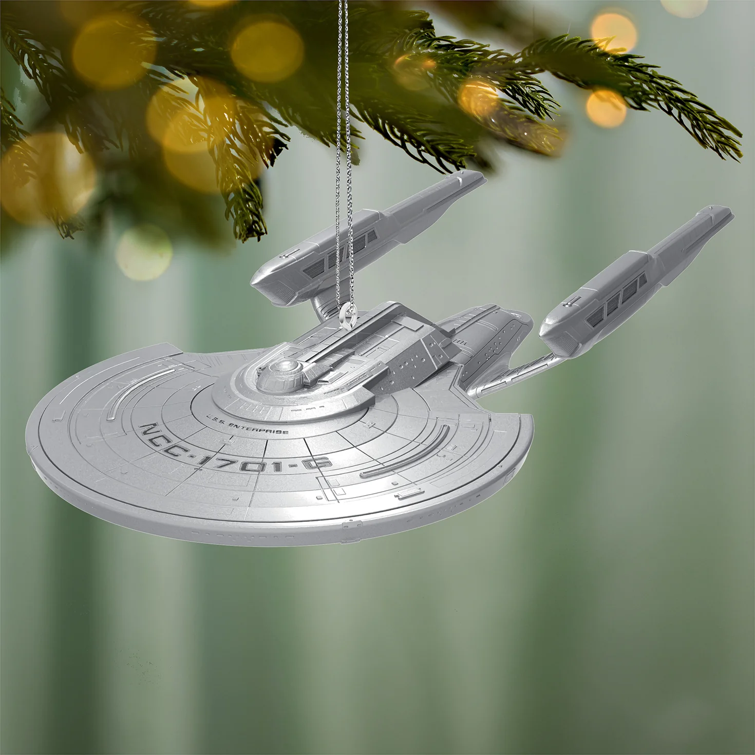 Star Trek™: Picard U.S.S. Enterprise NCC-1701-G, Metal — 2026 Hallmark Keepsake Christmas Ornament - Image 2