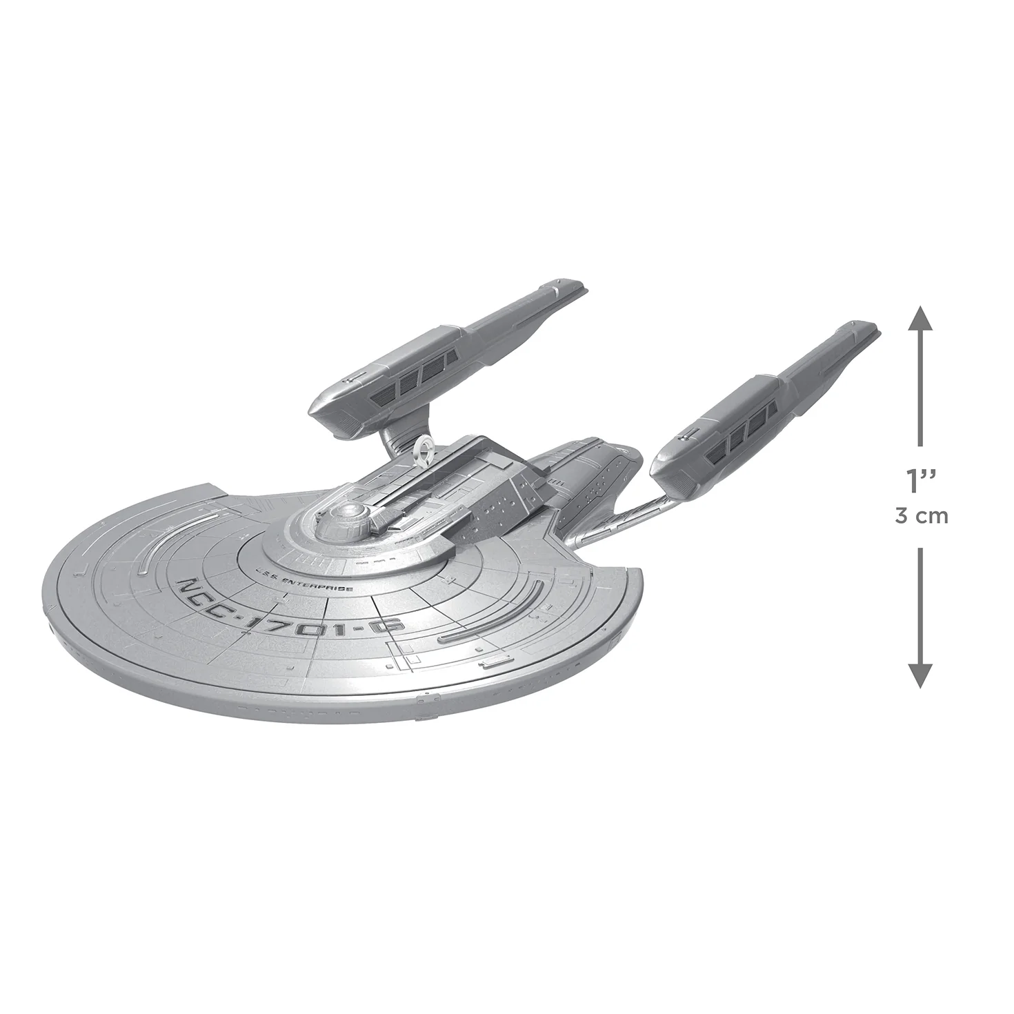 Star Trek™: Picard U.S.S. Enterprise NCC-1701-G, Metal — 2026 Hallmark Keepsake Christmas Ornament - Image 6
