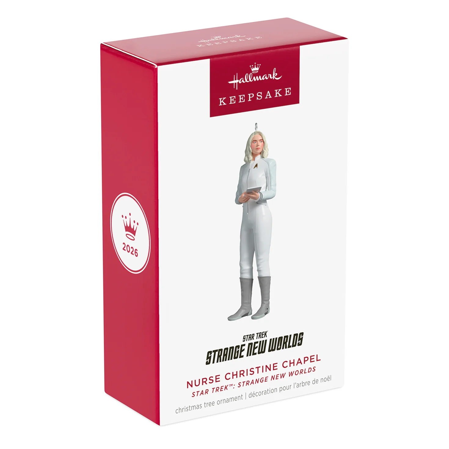 Star Trek™: Strange New Worlds Nurse Christine Chapel — 2026 Hallmark Keepsake Christmas Ornament - Image 7