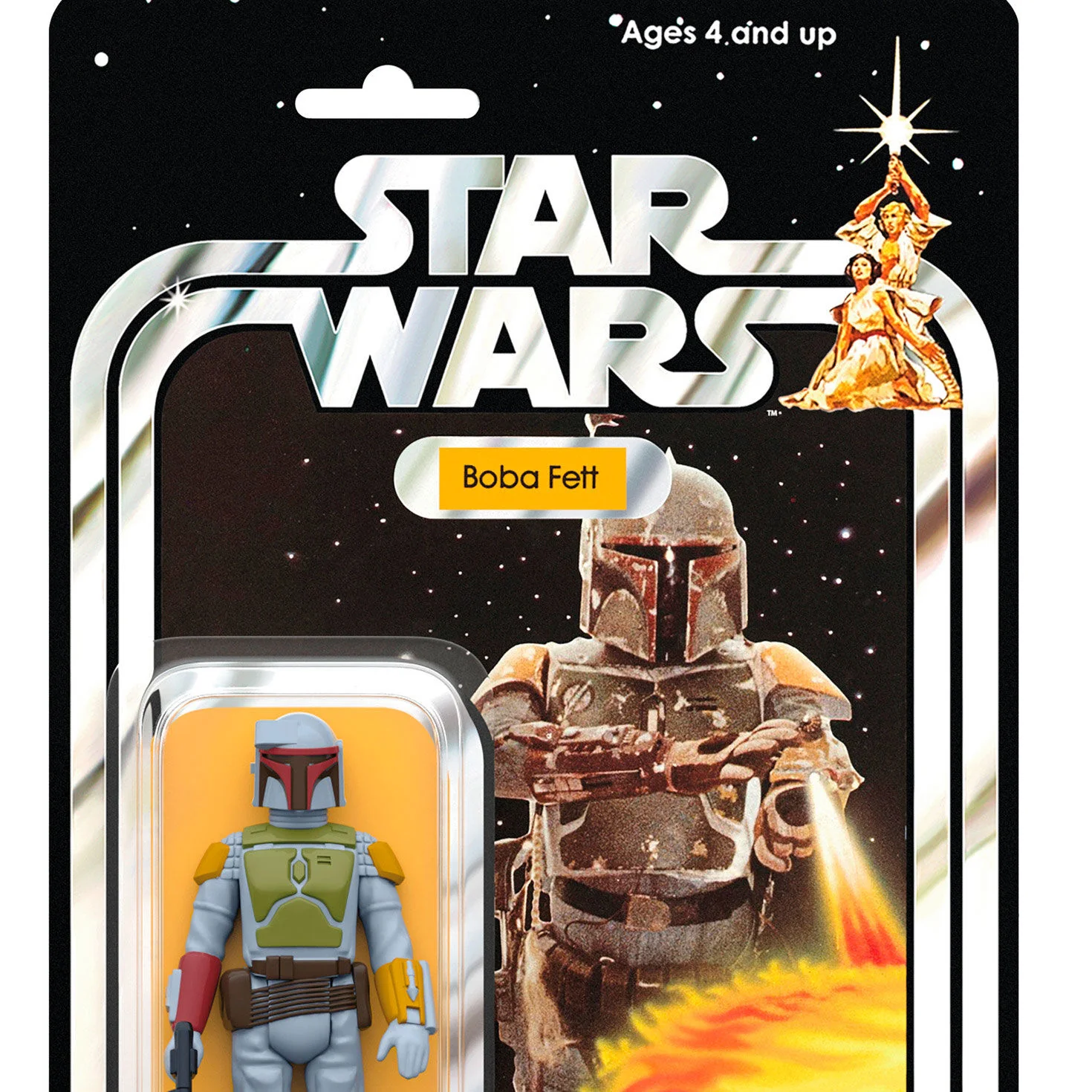 Star Wars™ Boba Fett™ Vintage Figure — 2026 Hallmark Keepsake Christmas Ornament - Image 4