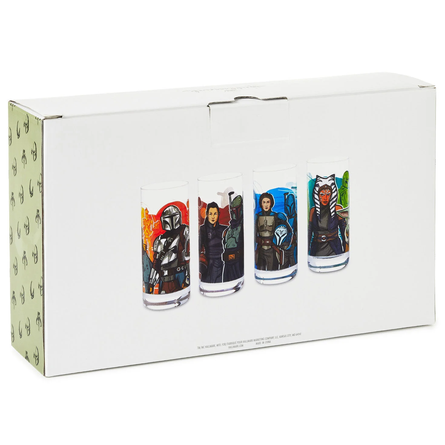 Star Wars™: The Mandalorian™ Drinking Glasses, Set of 4 - Image 4
