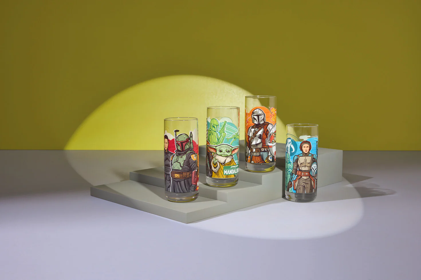 Star Wars™: The Mandalorian™ Drinking Glasses, Set of 4 - Image 6
