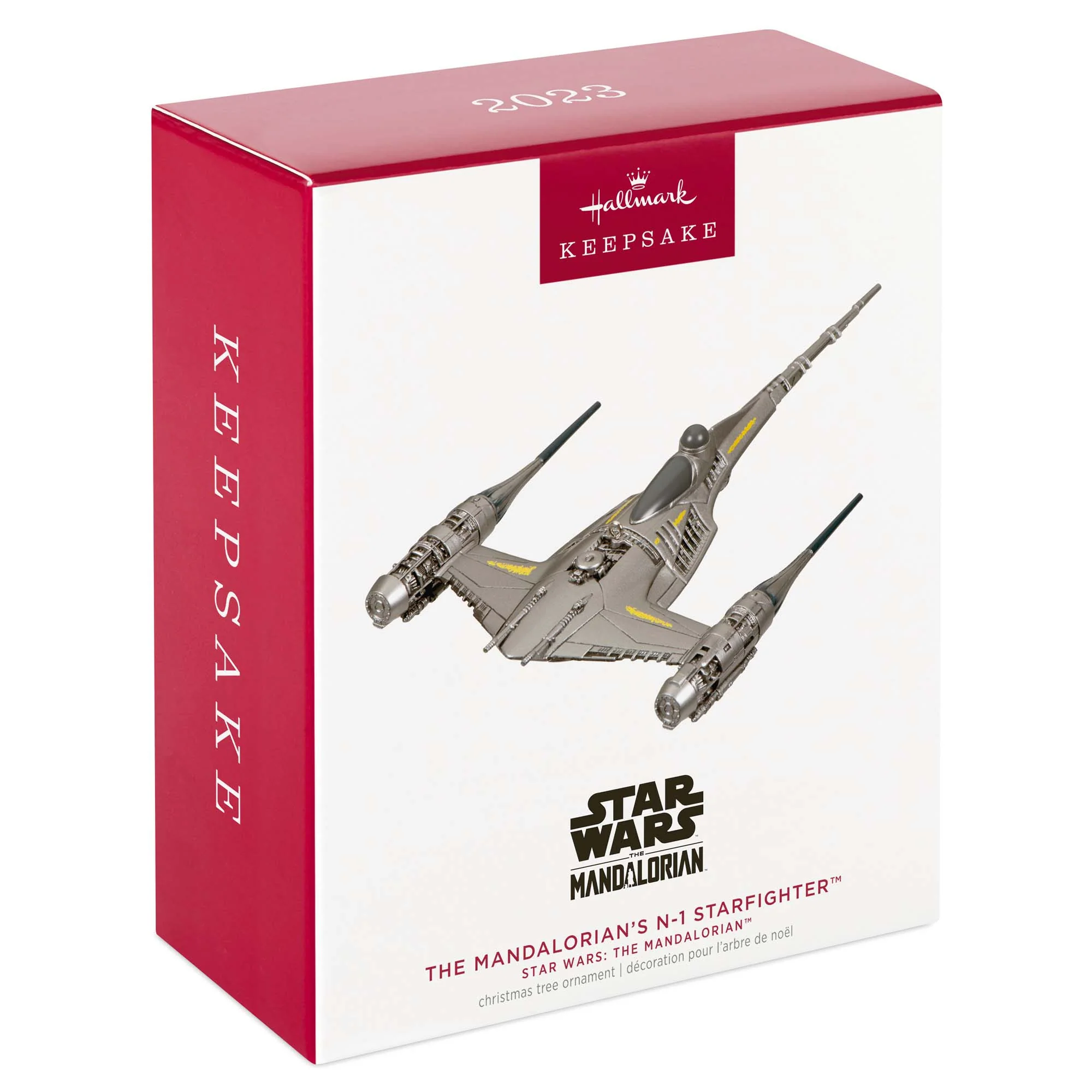 Star Wars™: The Mandalorian, The Mandalorian's N—1 Starfighter — Hallmark Keepsake Christmas Ornament - Image 4