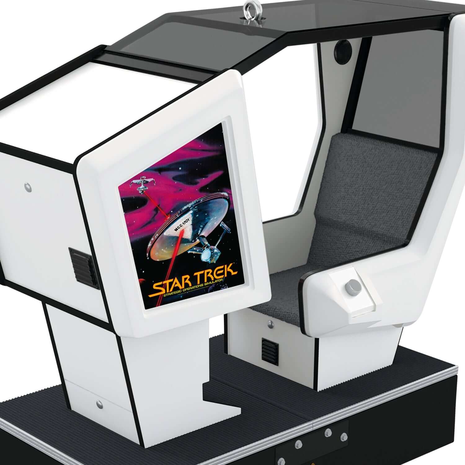 Star Trek™: Strategic Operations Simulator Arcade Game With Light and Sound — 2025 Hallmark Keepsake Christmas Ornament - Image 4